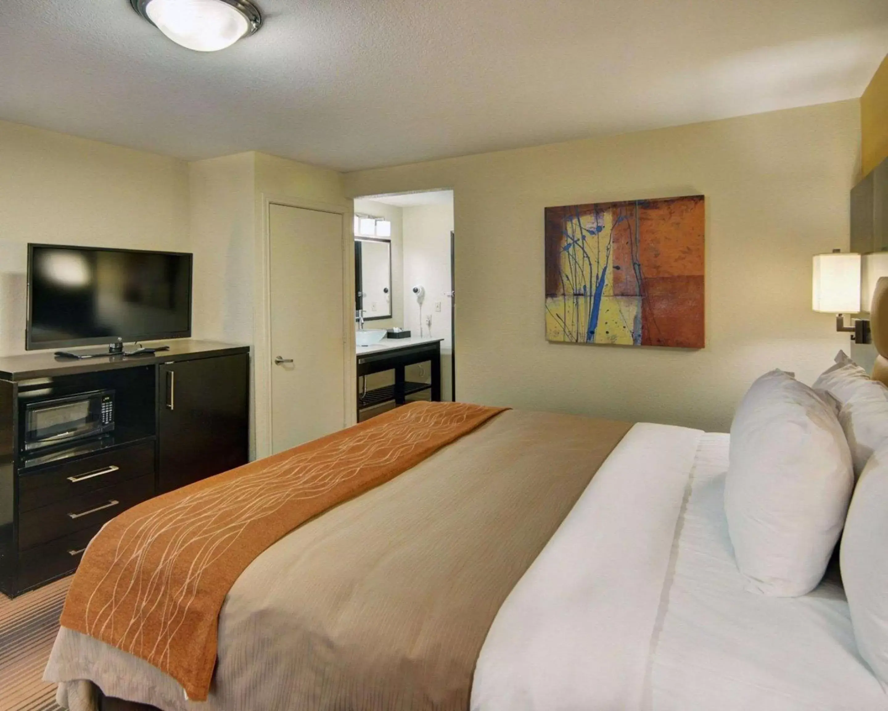 Photo of the whole room, Bed in Comfort Inn Grapevine Near DFW Airport