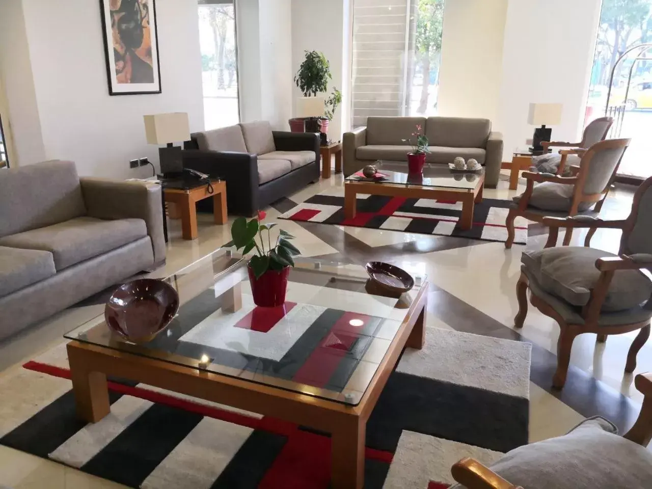 Living room in Hotel Diego De Almagro Rancagua