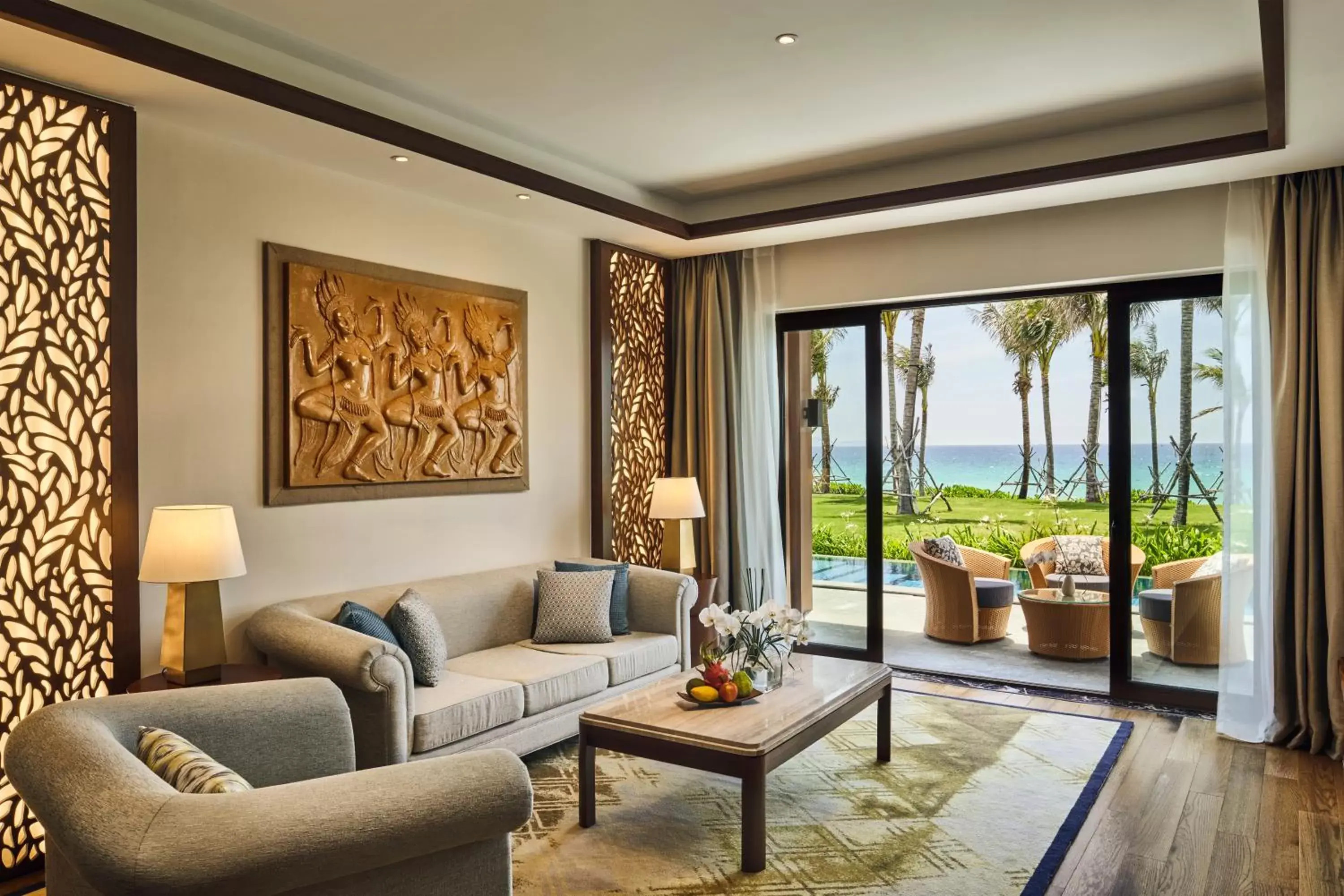 Living room, Seating Area in Mövenpick Resort Cam Ranh