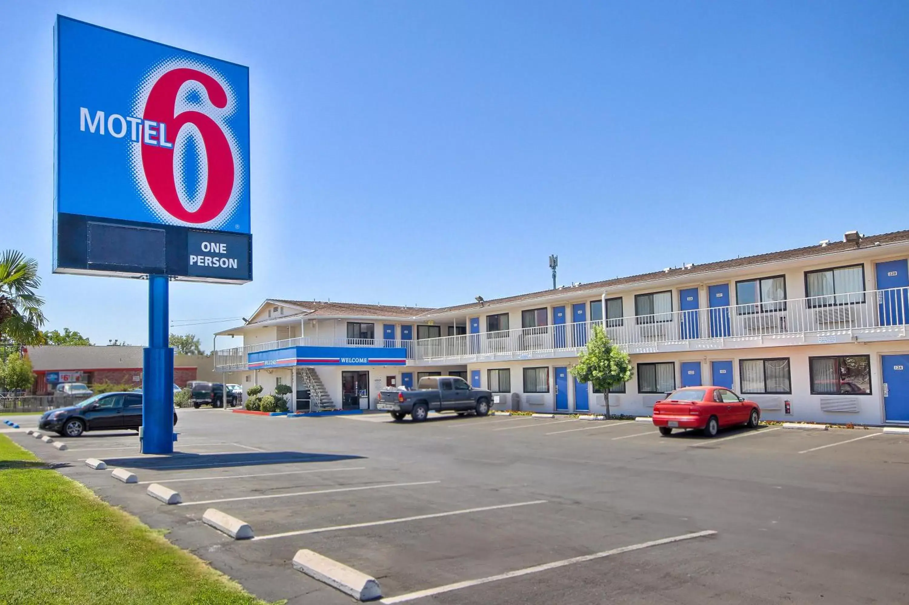 Facade/entrance, Property Building in Motel 6-Monterey, CA