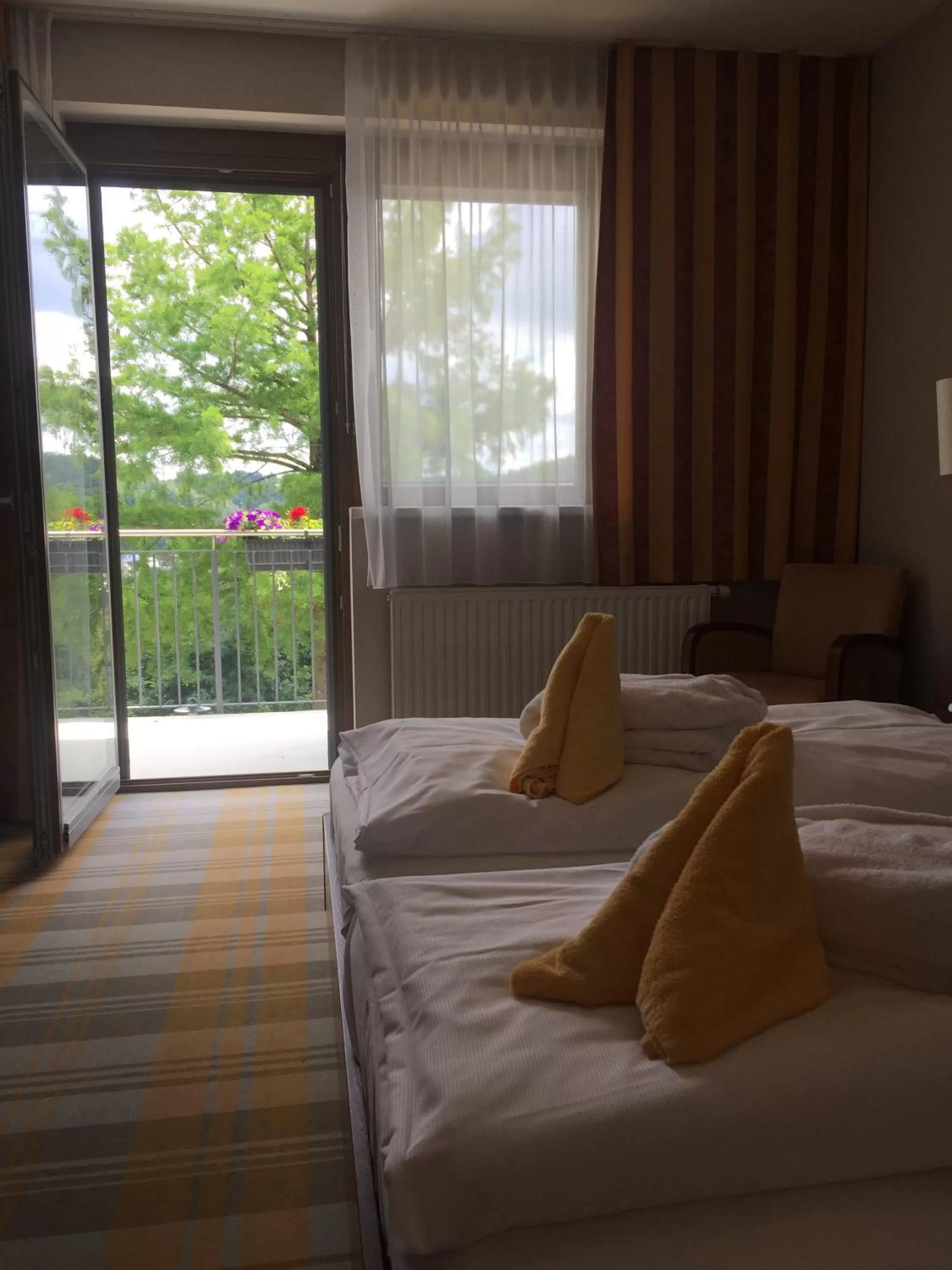 Bed in Hotel Liebmann