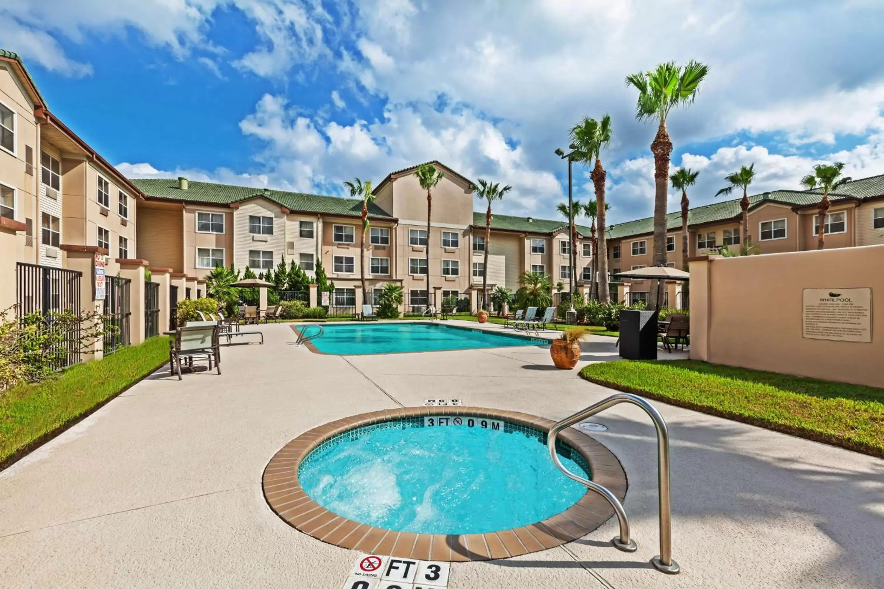 Pool view, Swimming Pool in Homewood Suites by Hilton Brownsville