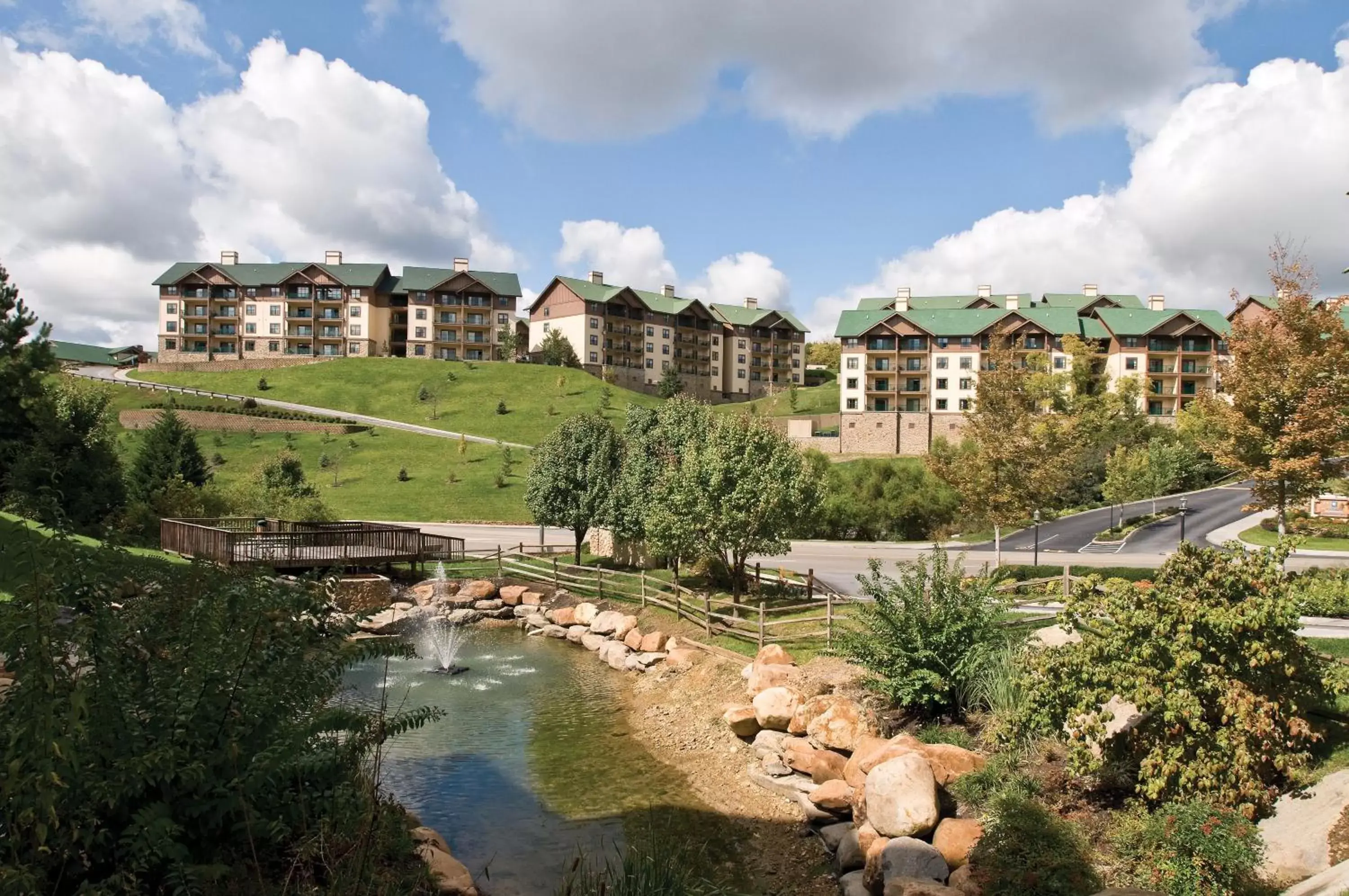 Property building in Club Wyndham Smoky Mountains