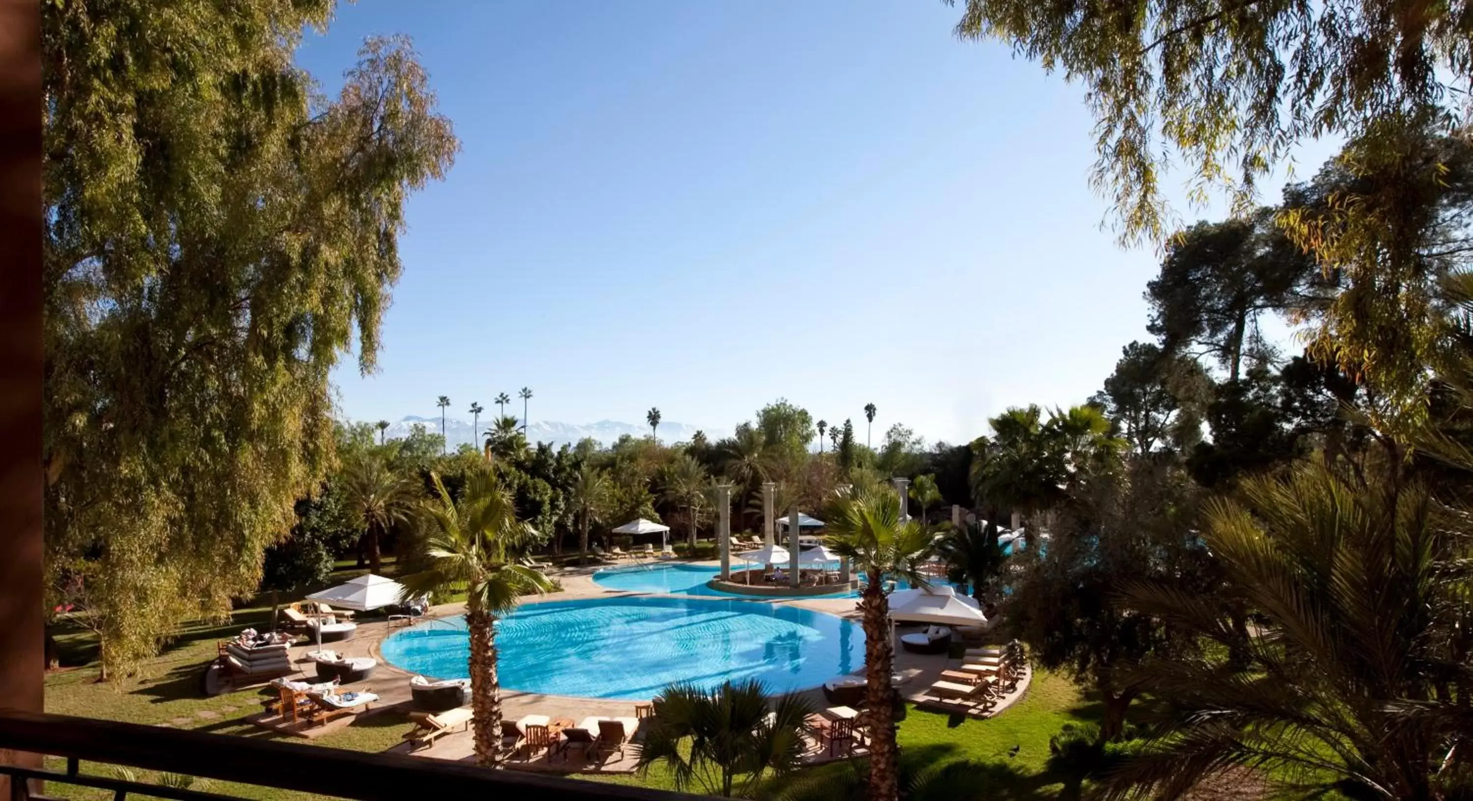 Garden, Pool View in Es Saadi Marrakech Resort - Palace