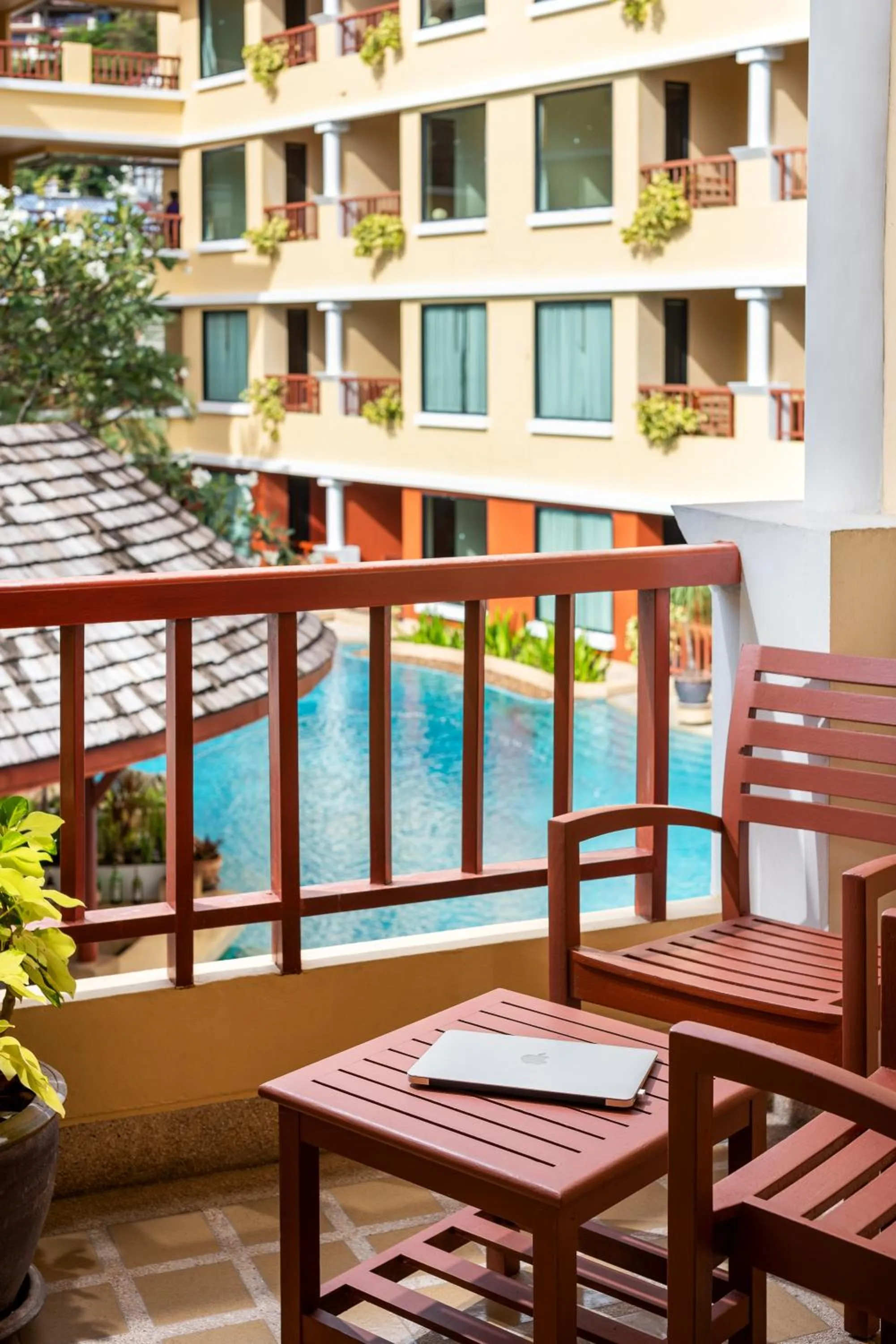 Balcony/Terrace in Patong Paragon Resort & Spa SHA Extra Plus