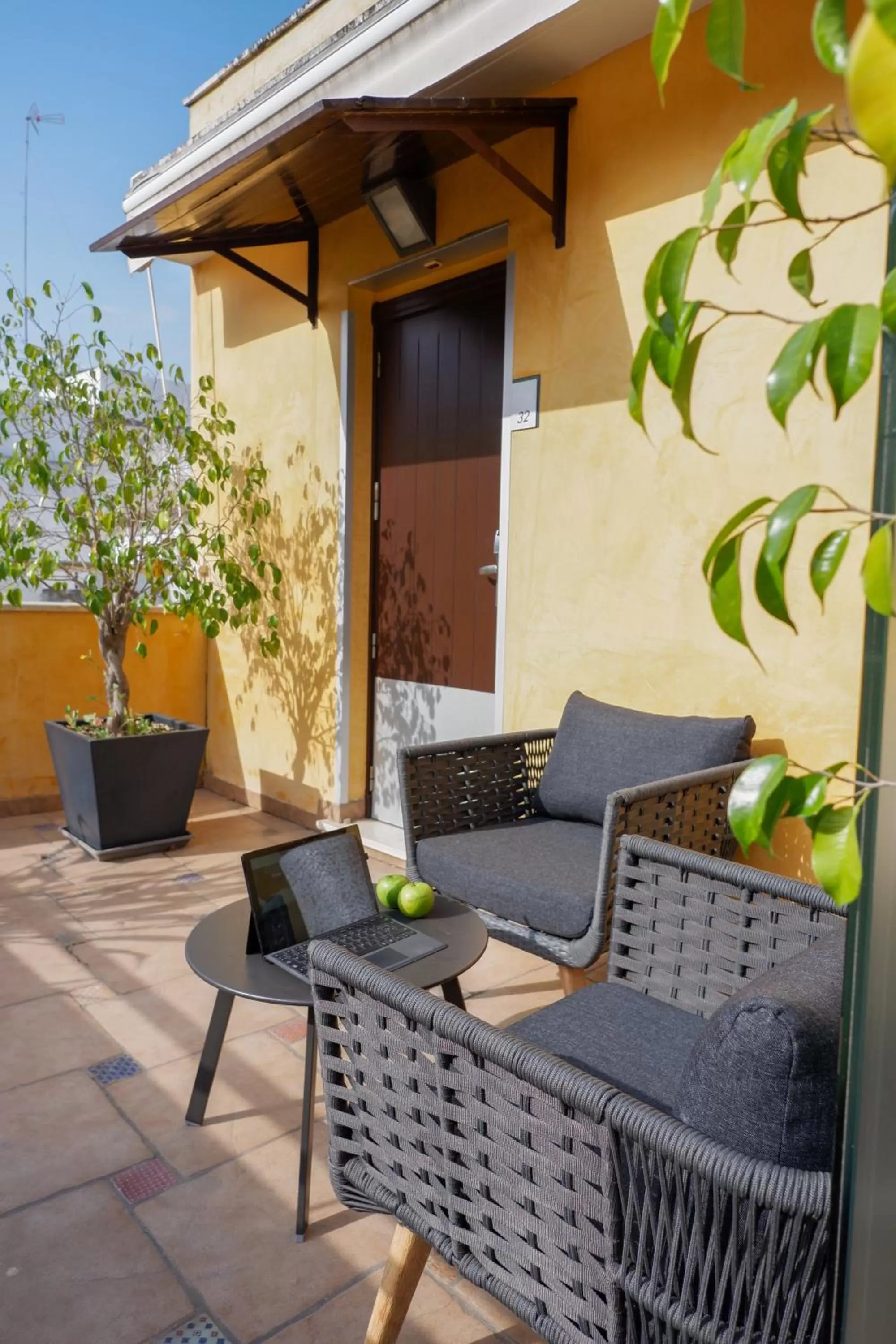 Balcony/Terrace in U-Sense Sevilla Centro