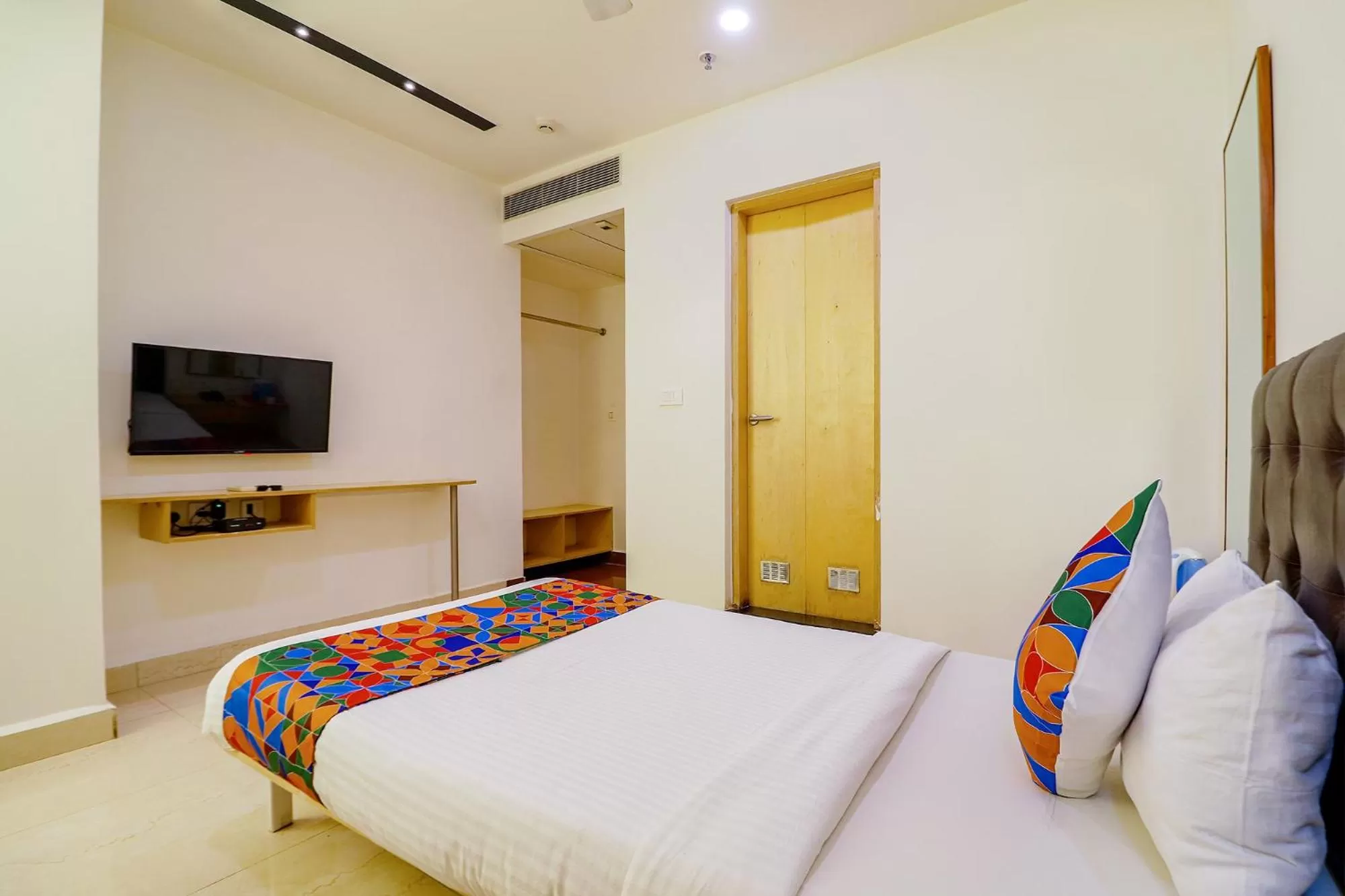 TV and multimedia in FabHotel Aamantran & Banquet Halls - Nr RTC X Roads Metro Station