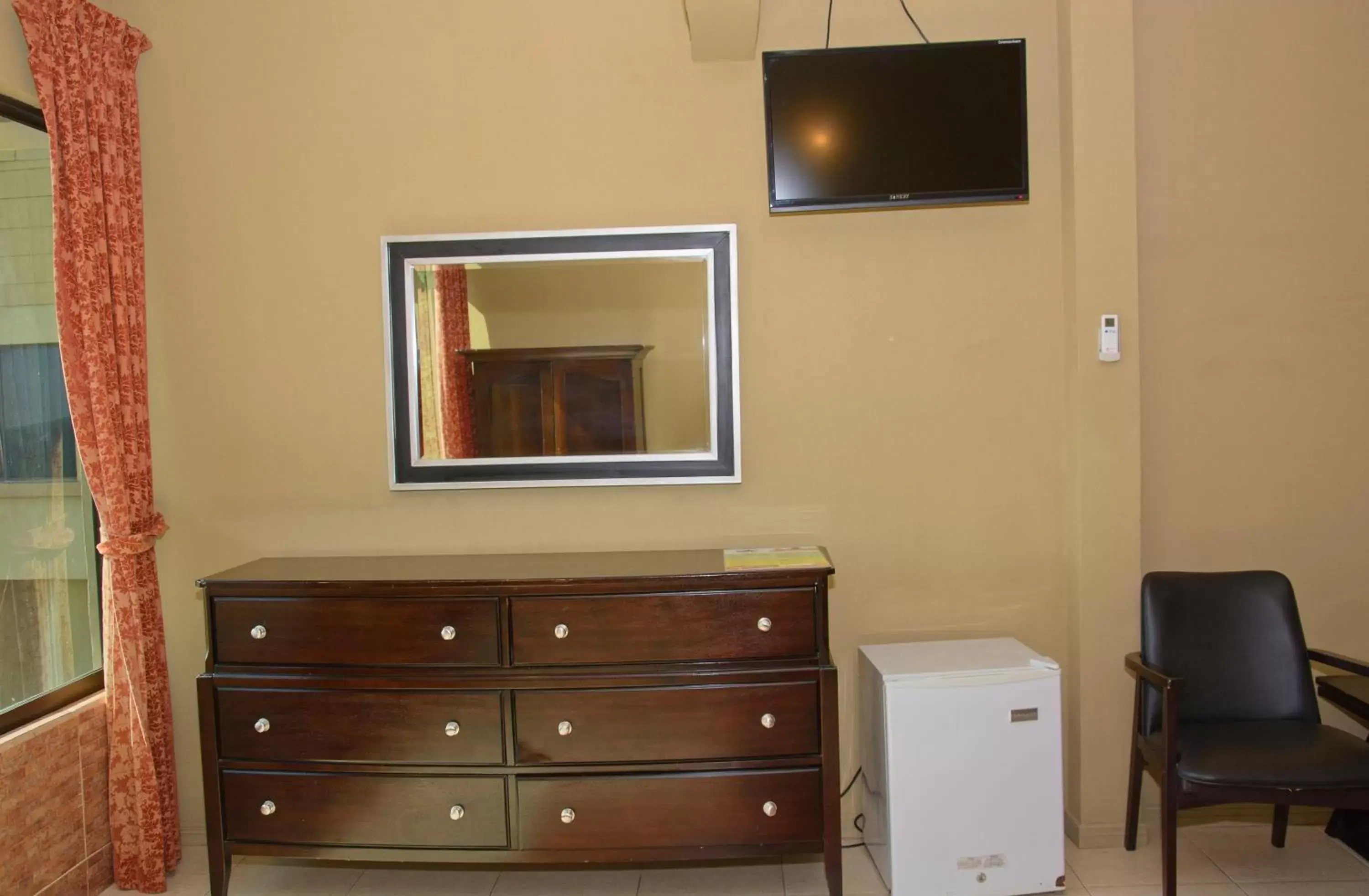 Decorative detail, TV/Entertainment Center in Balcon del Mar Beach Front Hotel