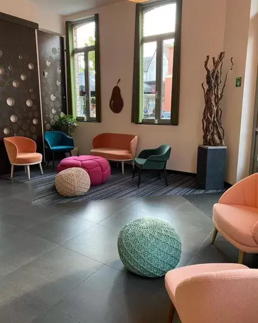 Lobby or reception, Seating Area in Hotel De Boskar Peer