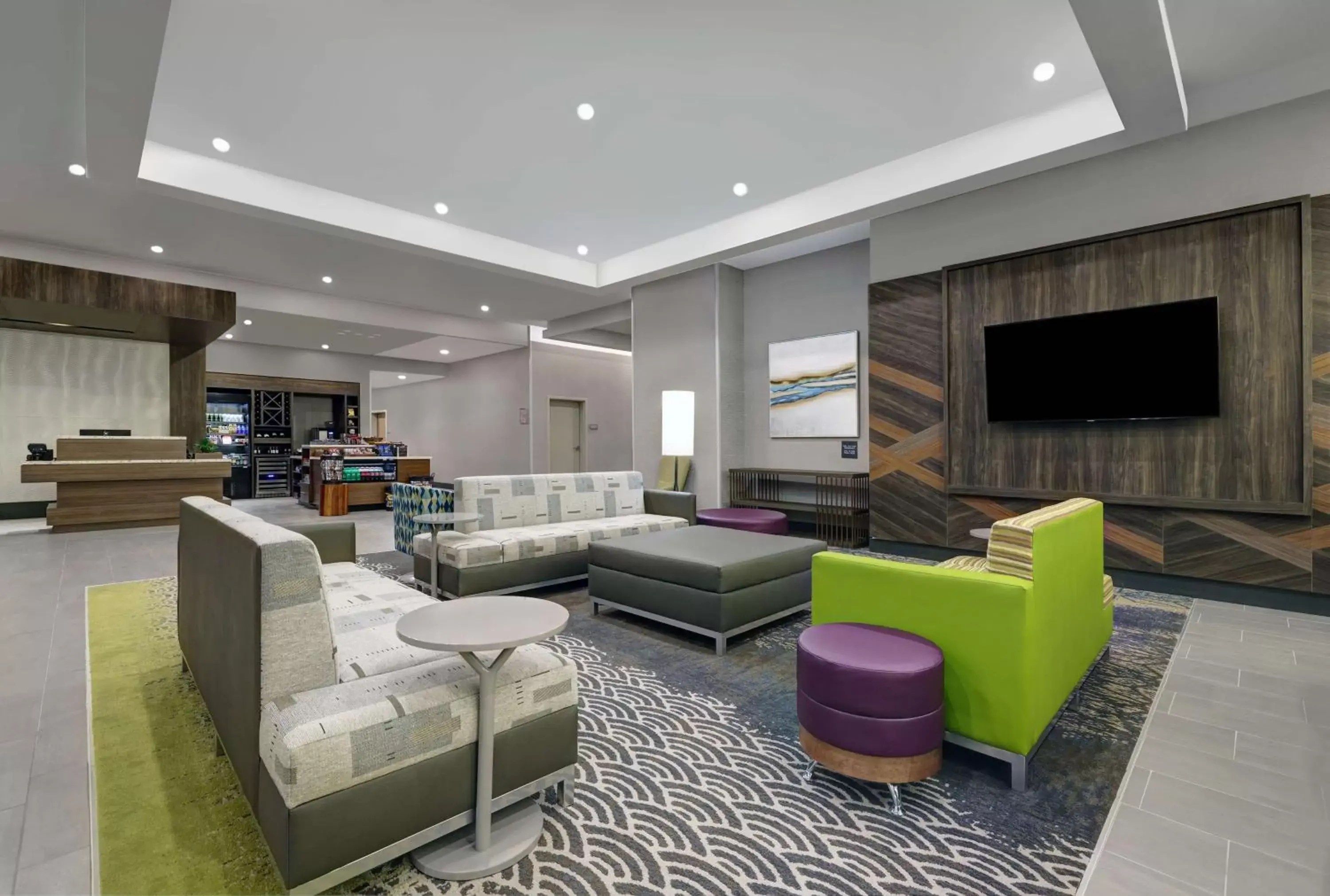 Lobby or reception, Lounge/Bar in Hilton Garden Inn Manassas