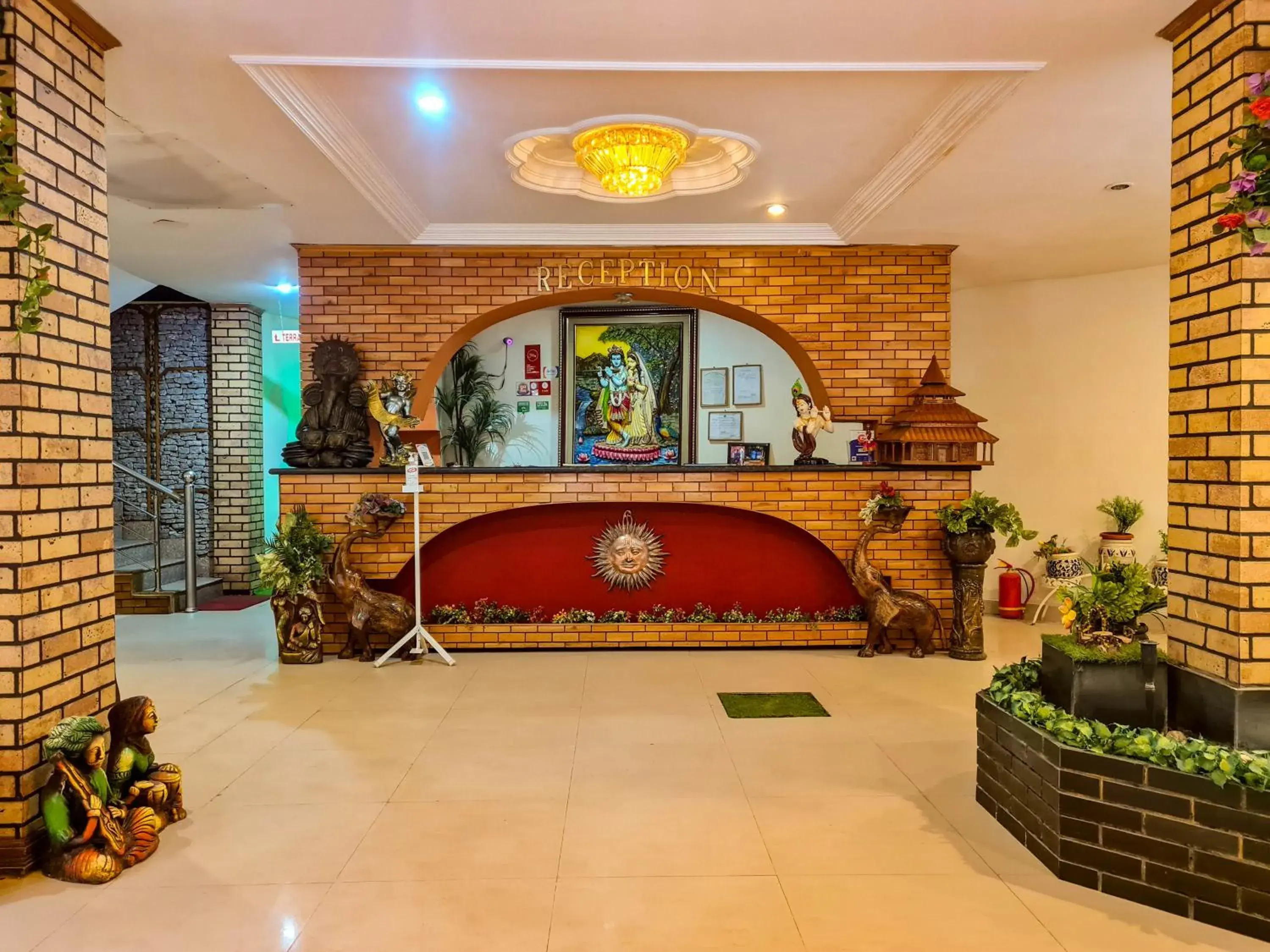 Lobby or reception in Hotel Mountain Top Lobby or reception in Hotel Mountain Top