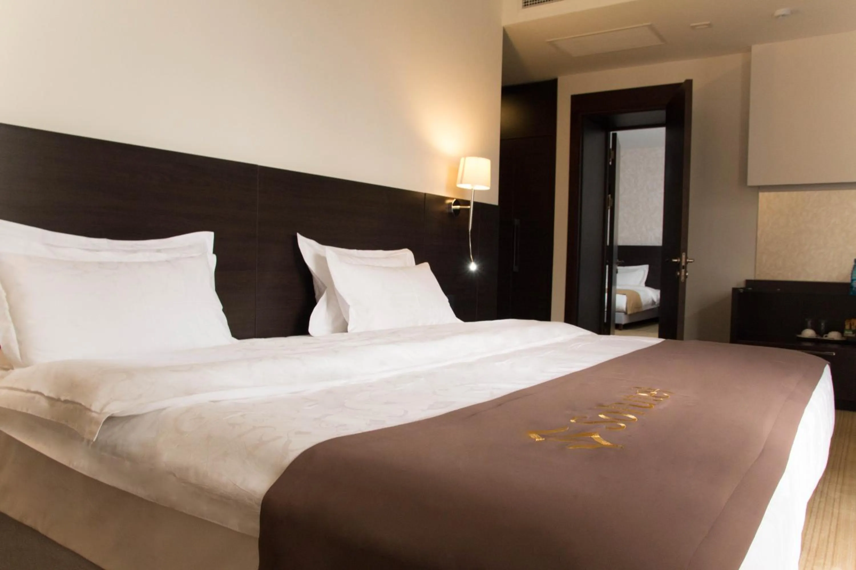 Bed in Solutel Hotel