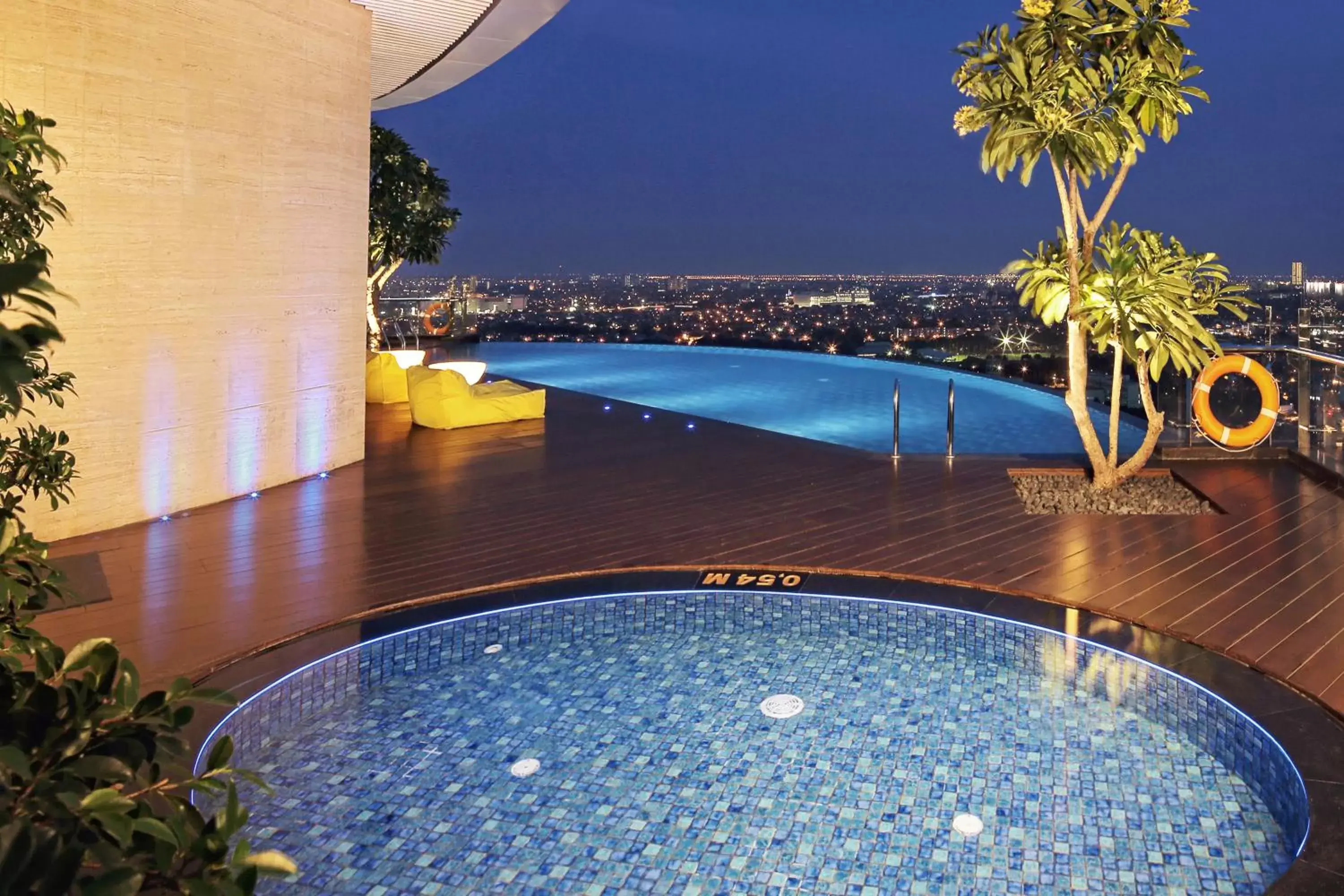 Pool view, Swimming Pool in Hotel Ciputra World Surabaya managed by Swiss-Belhotel International