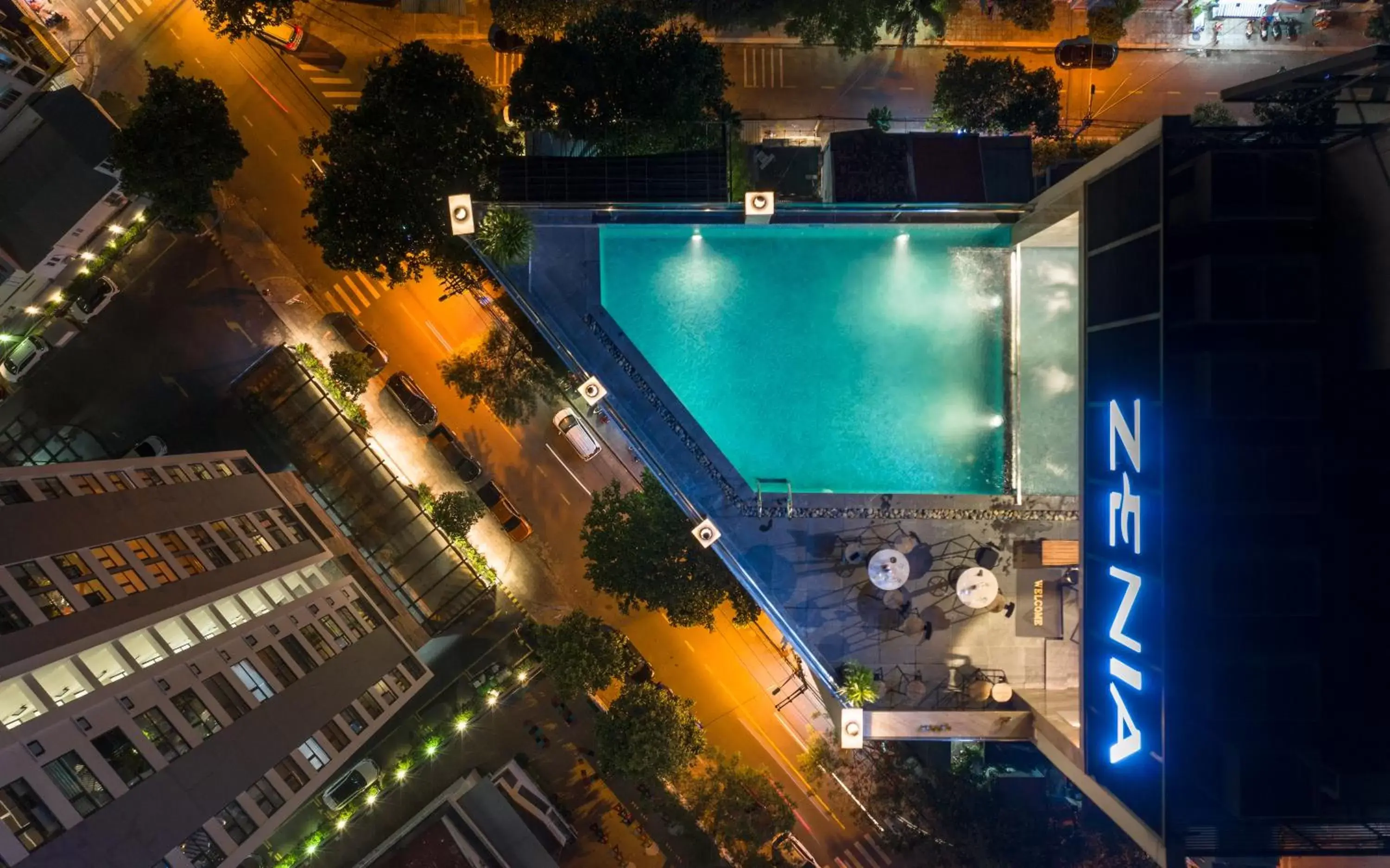 Swimming pool, Pool View in Zenia Boutique Hotel Nha Trang