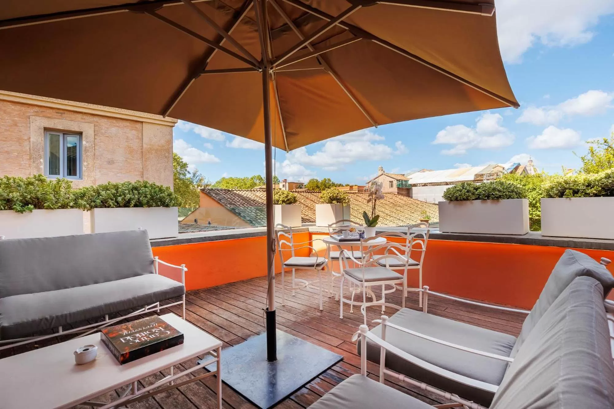 Balcony/Terrace in DOM Hotel Roma - Preferred Hotels & Resorts