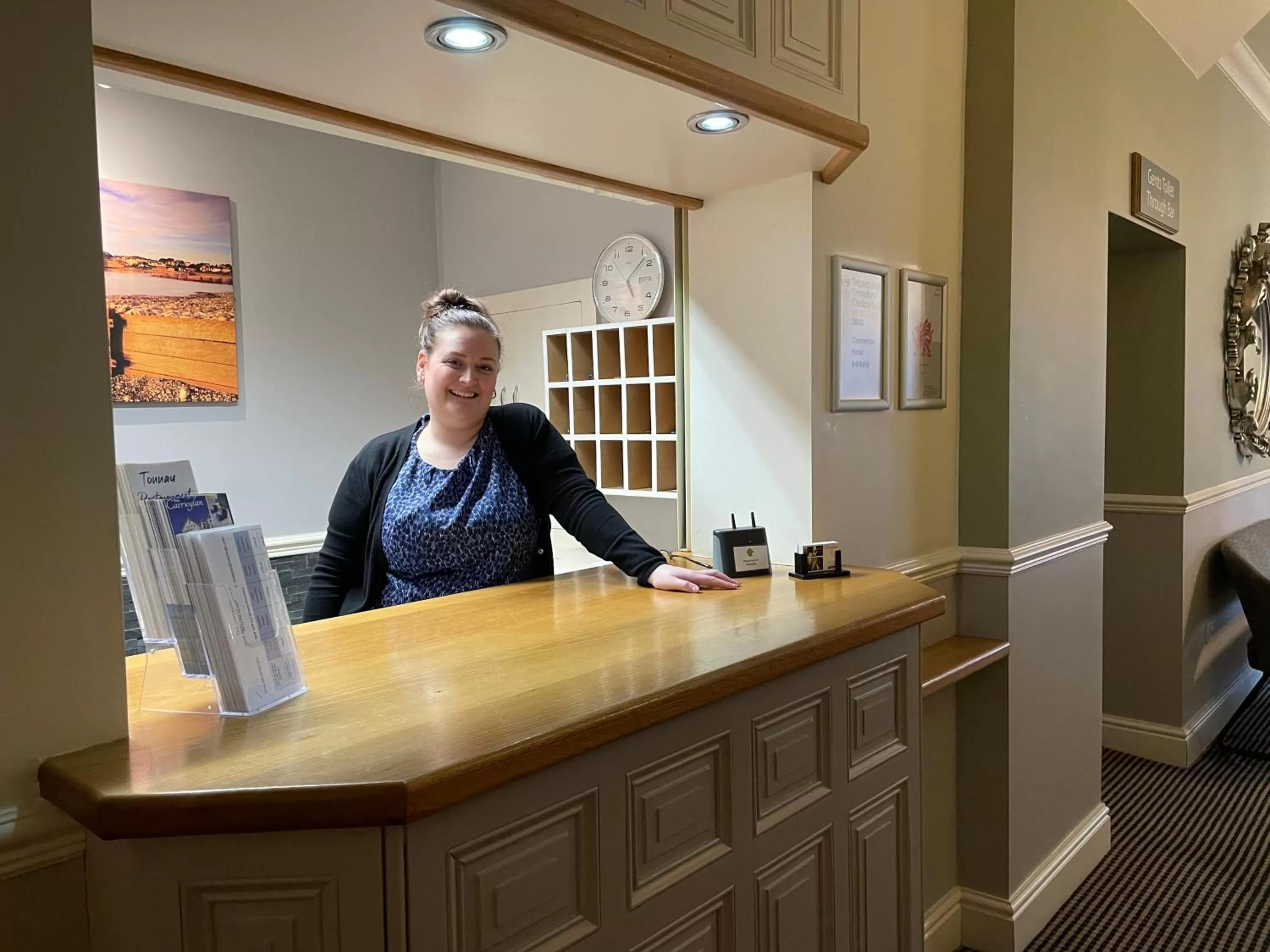 Lobby or reception in Caerwylan Hotel