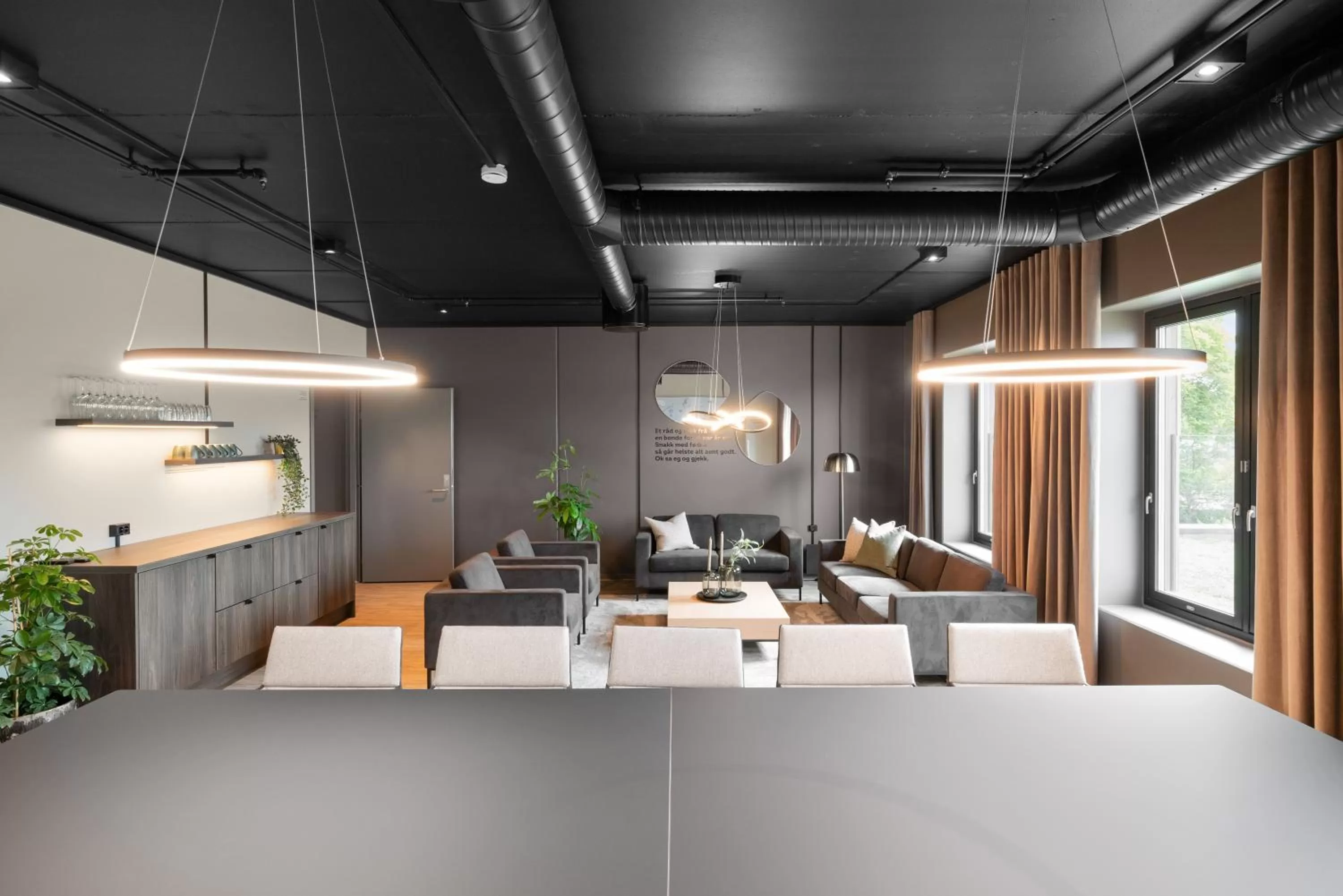 Living room in Hotell Jæren