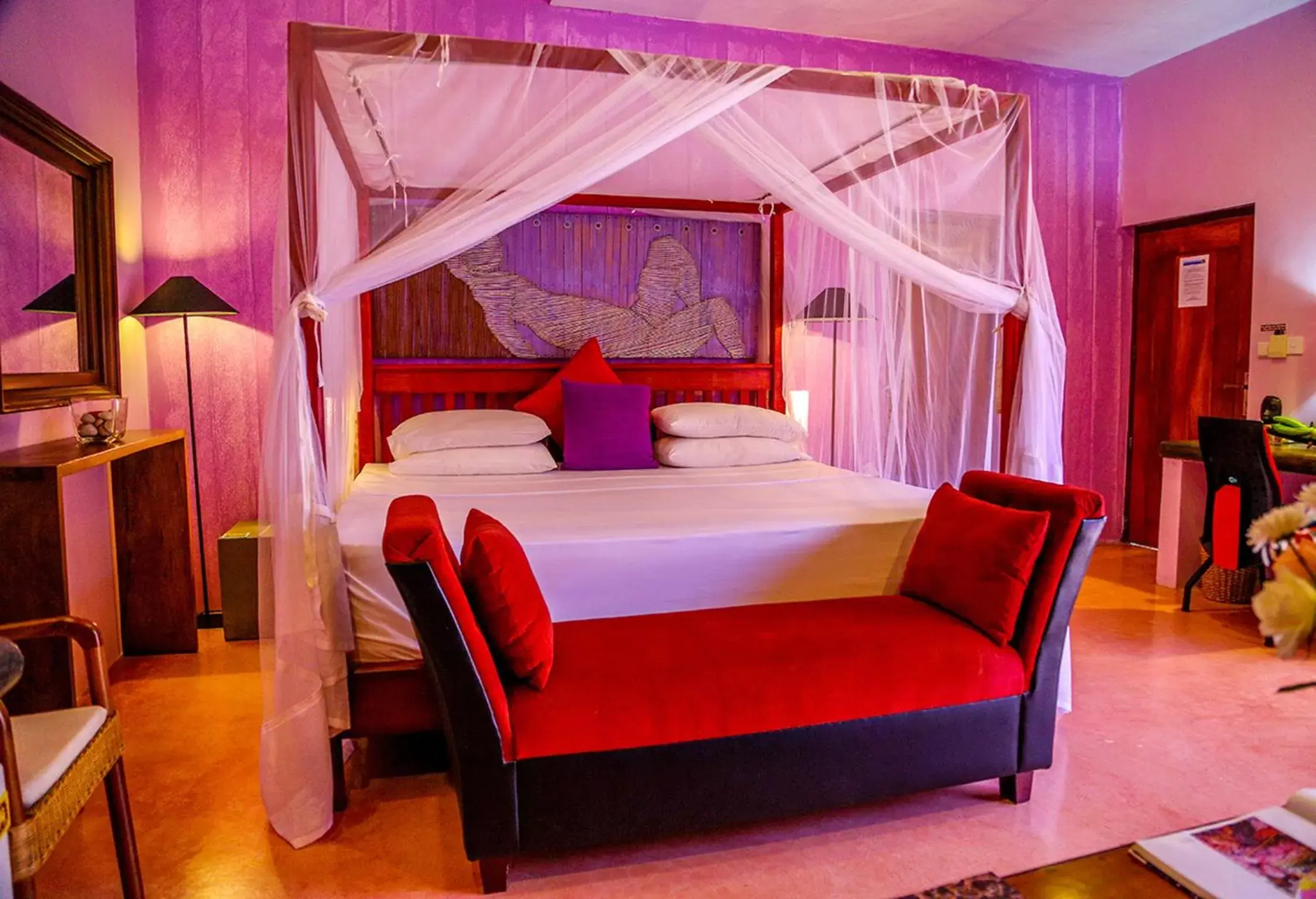 Bed in Dickman Resort "The Boutique Hotel"