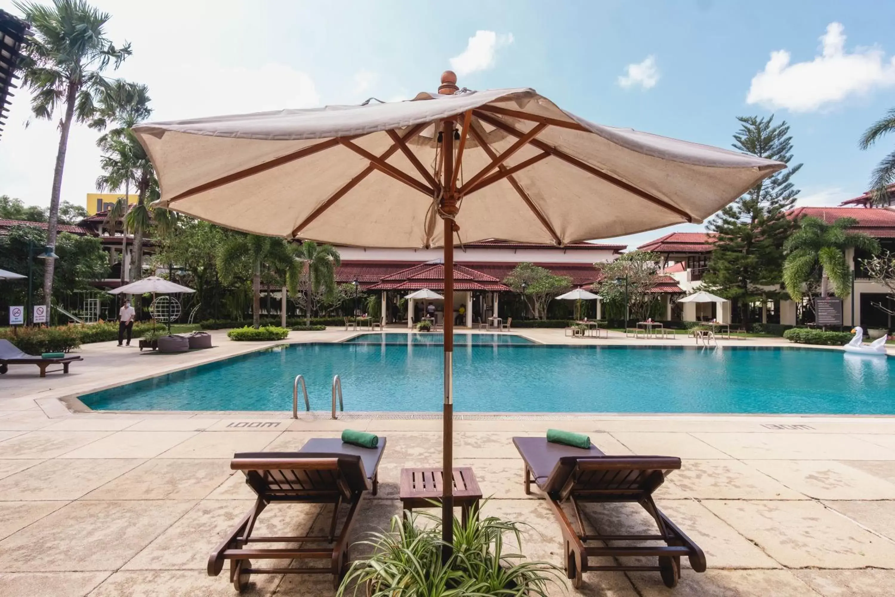 Pool view in Maneechan Resort - SHA Extra Plus Pool view in Maneechan Resort - SHA Extra Plus