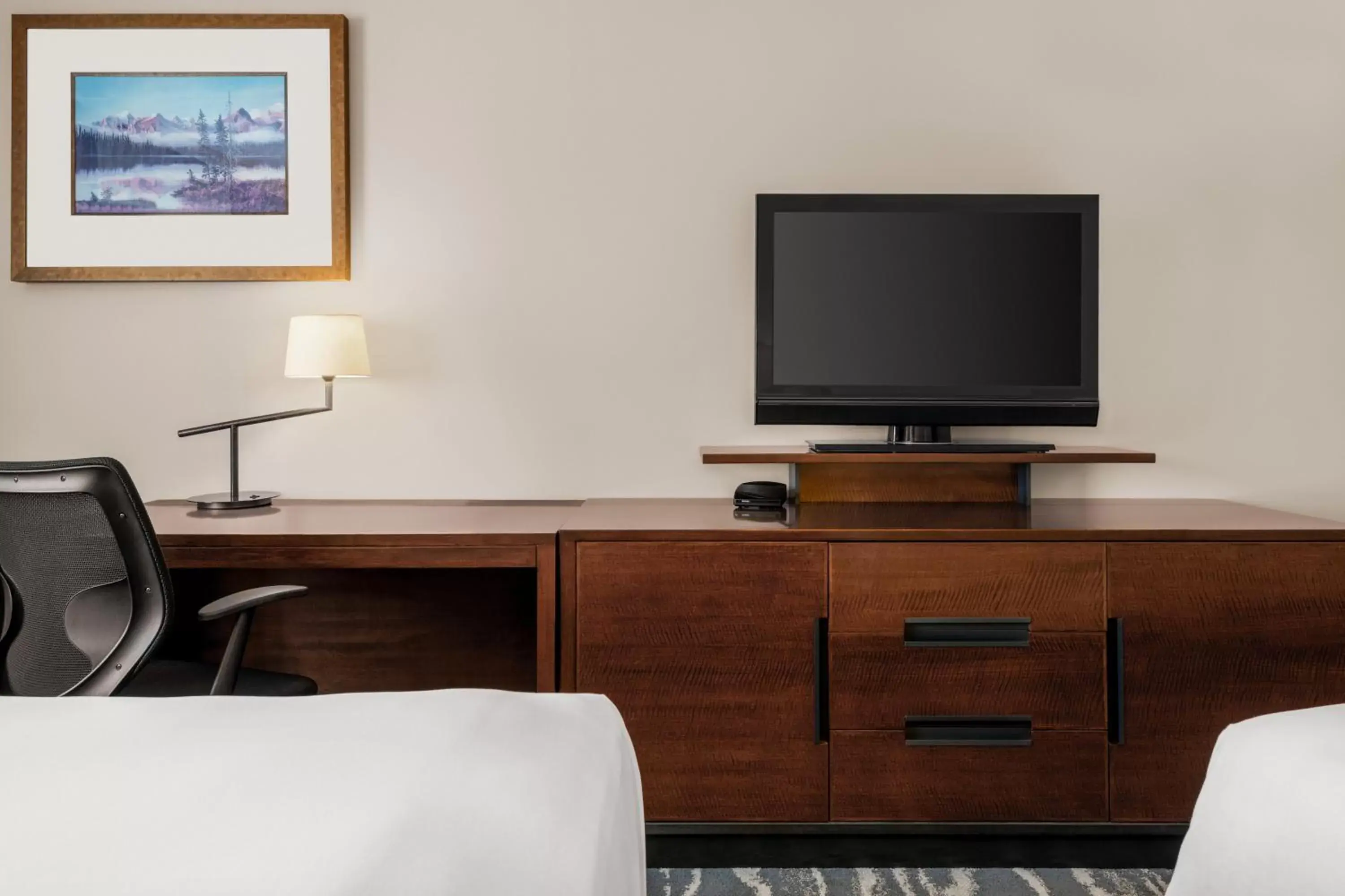 TV/Entertainment Center in Travelodge by Wyndham Calgary South