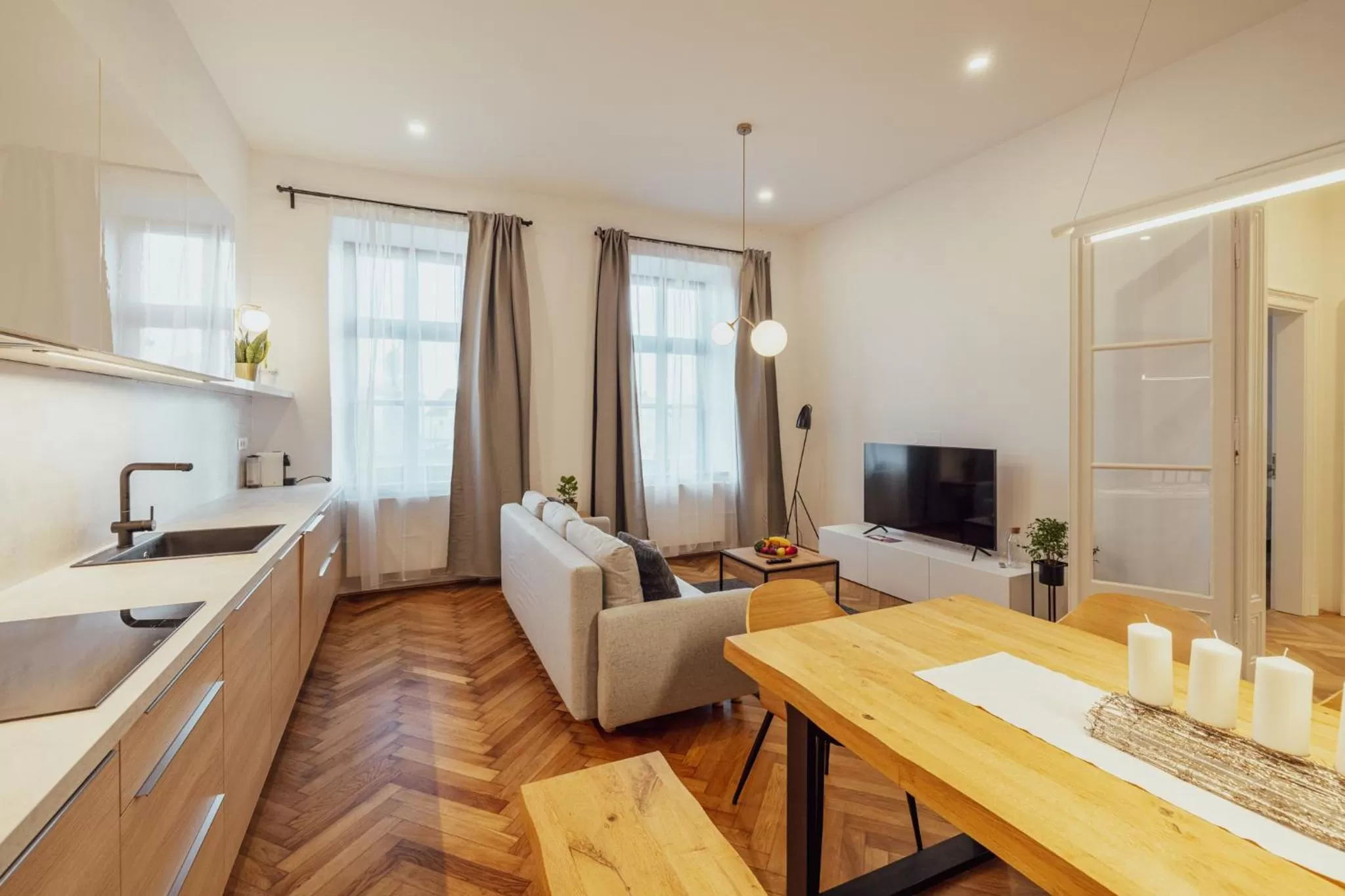 TV and multimedia, Bed in Apartmány Marienhof