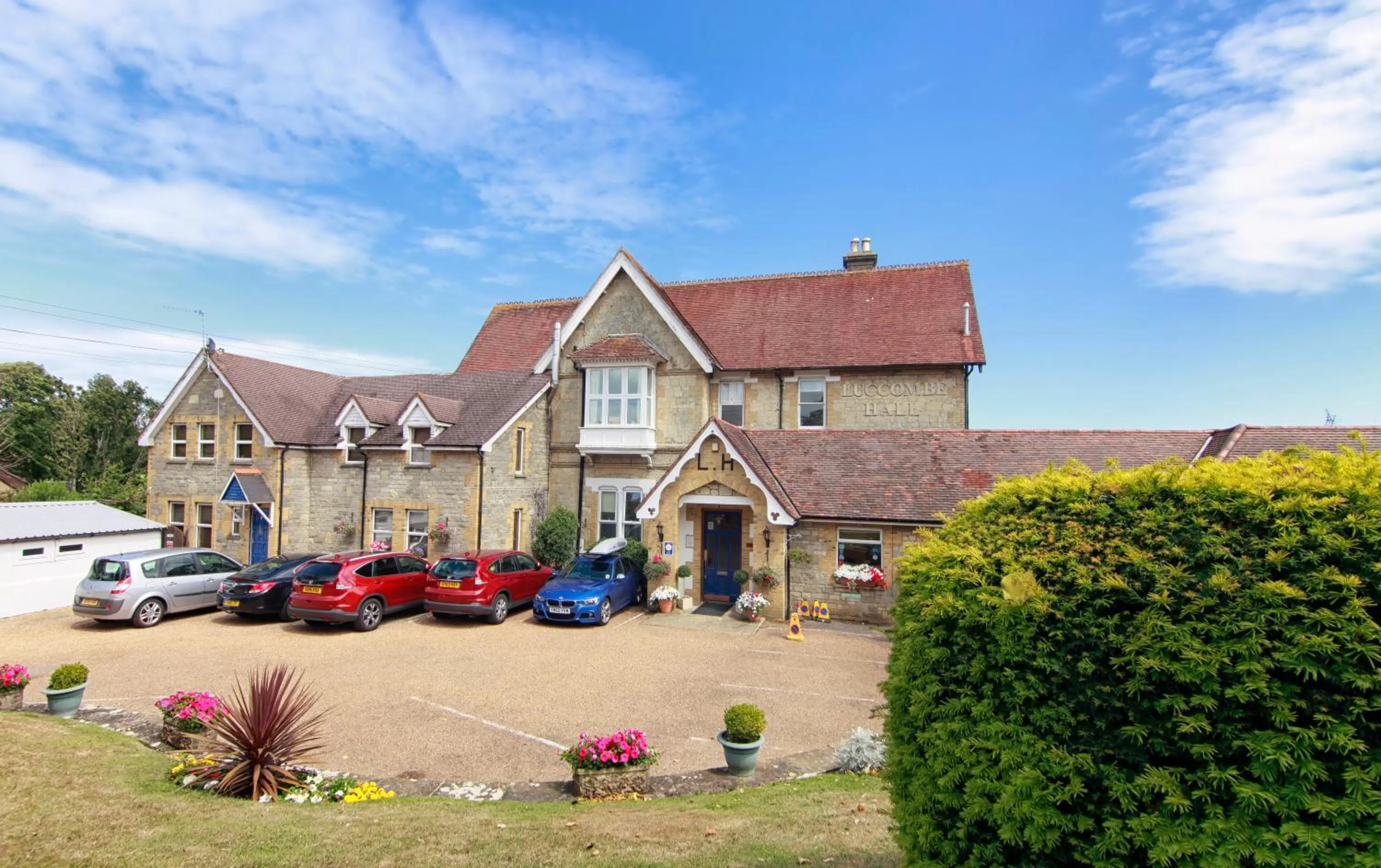Property building in Luccombe Hall Hotel