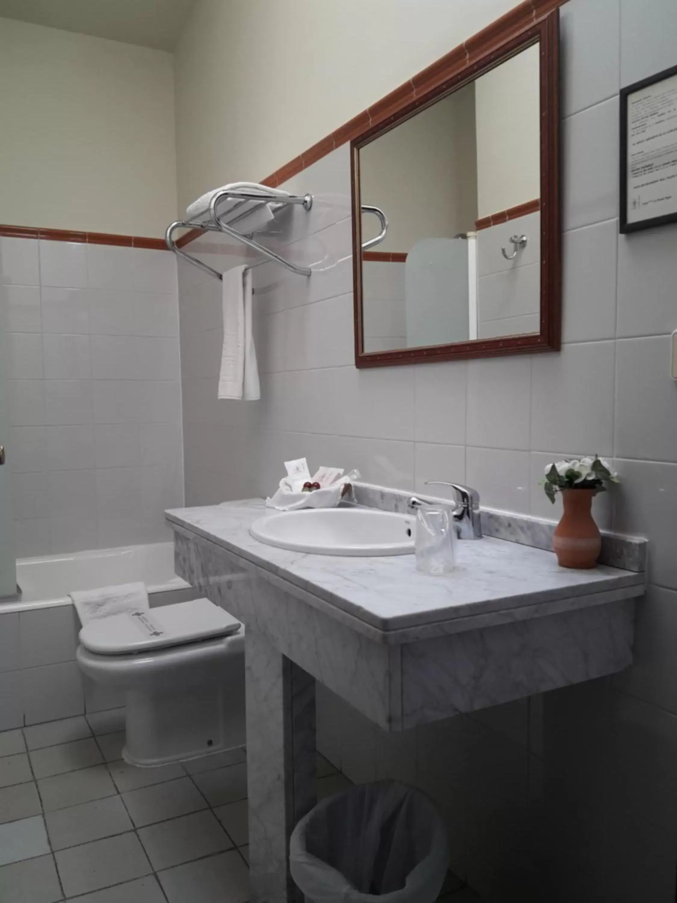 Bathroom in Hotel La Posada Regia
