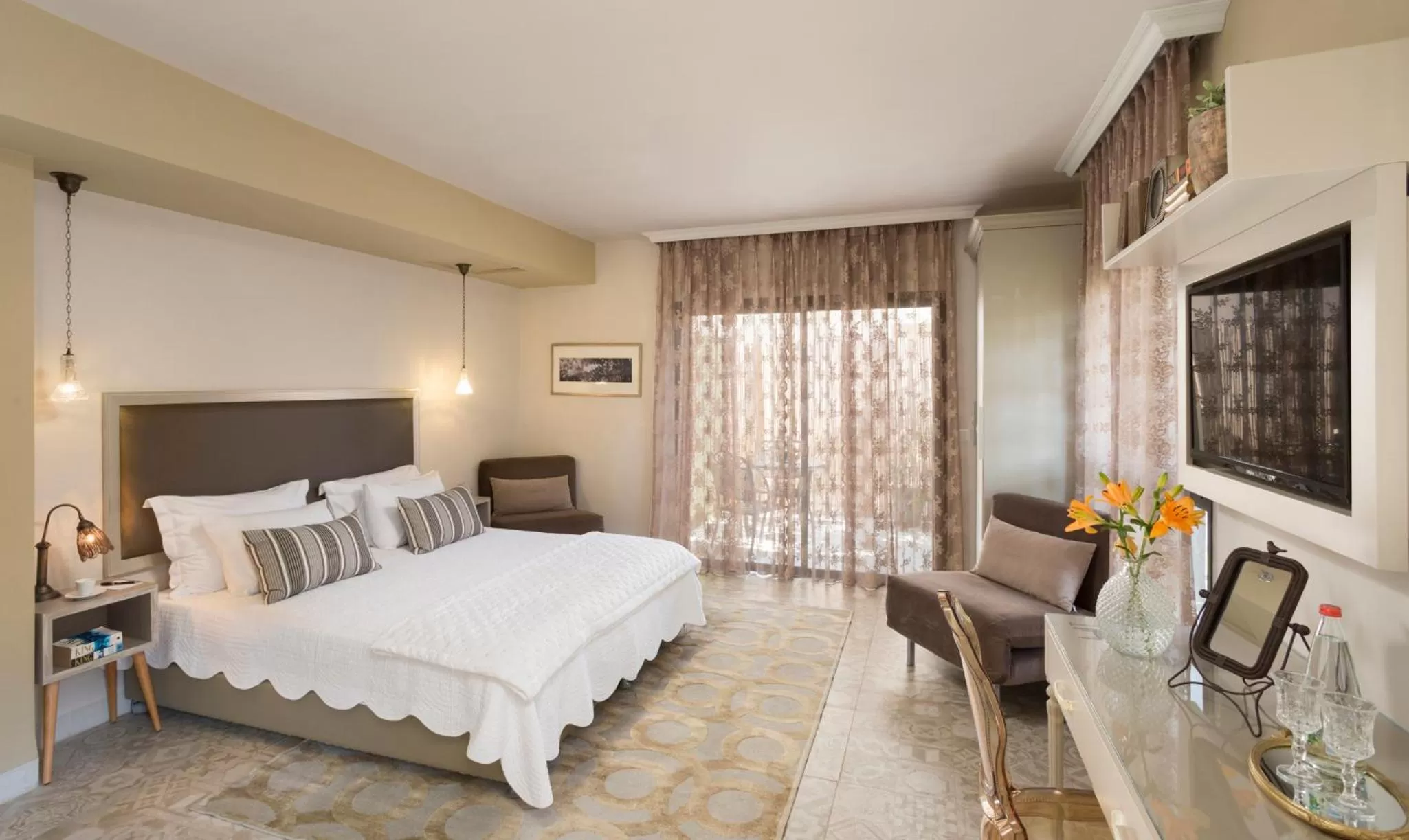 Bed in Shtarkman Erna Boutique Hotel Nahariya