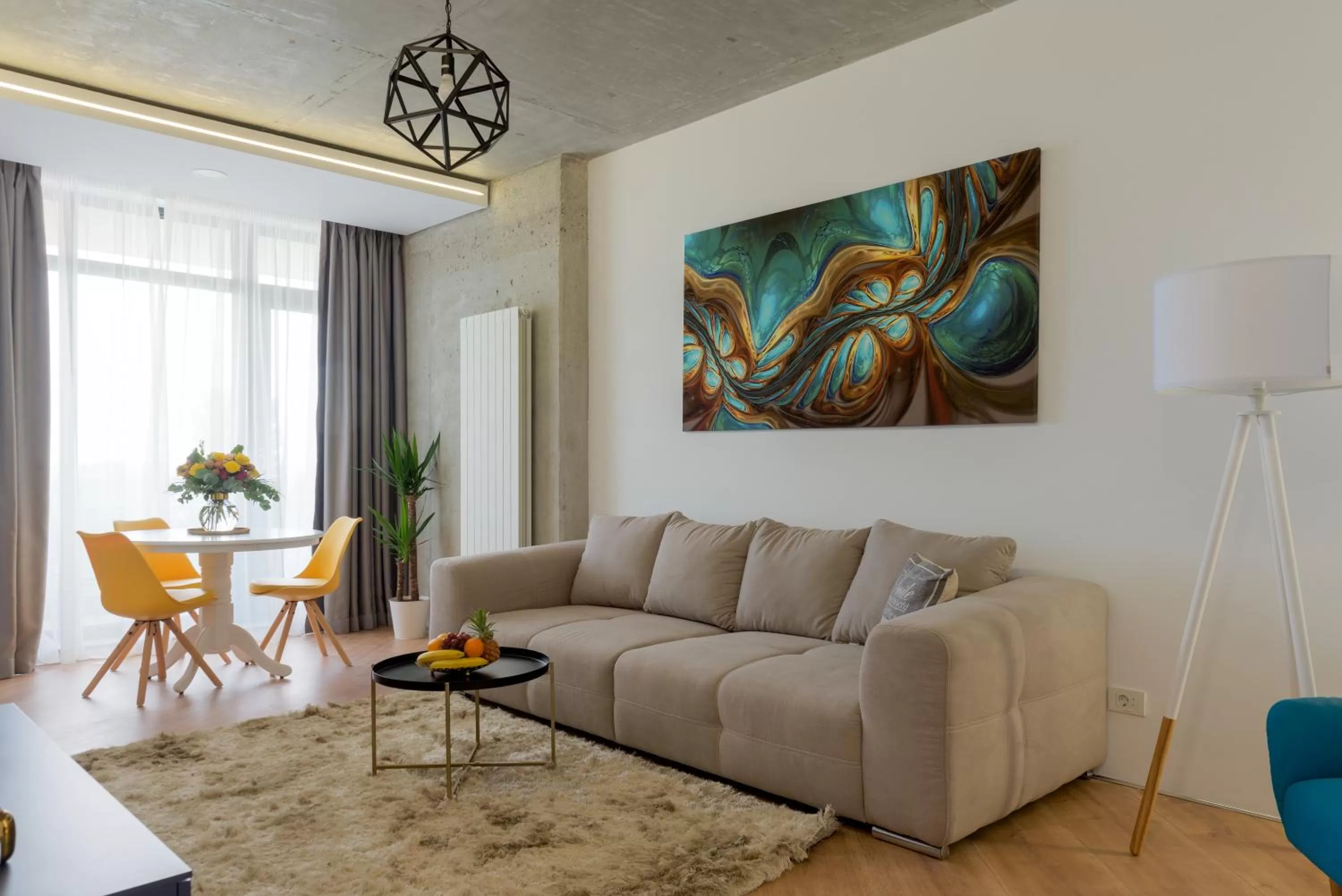 Living room in Novum Aparthotel