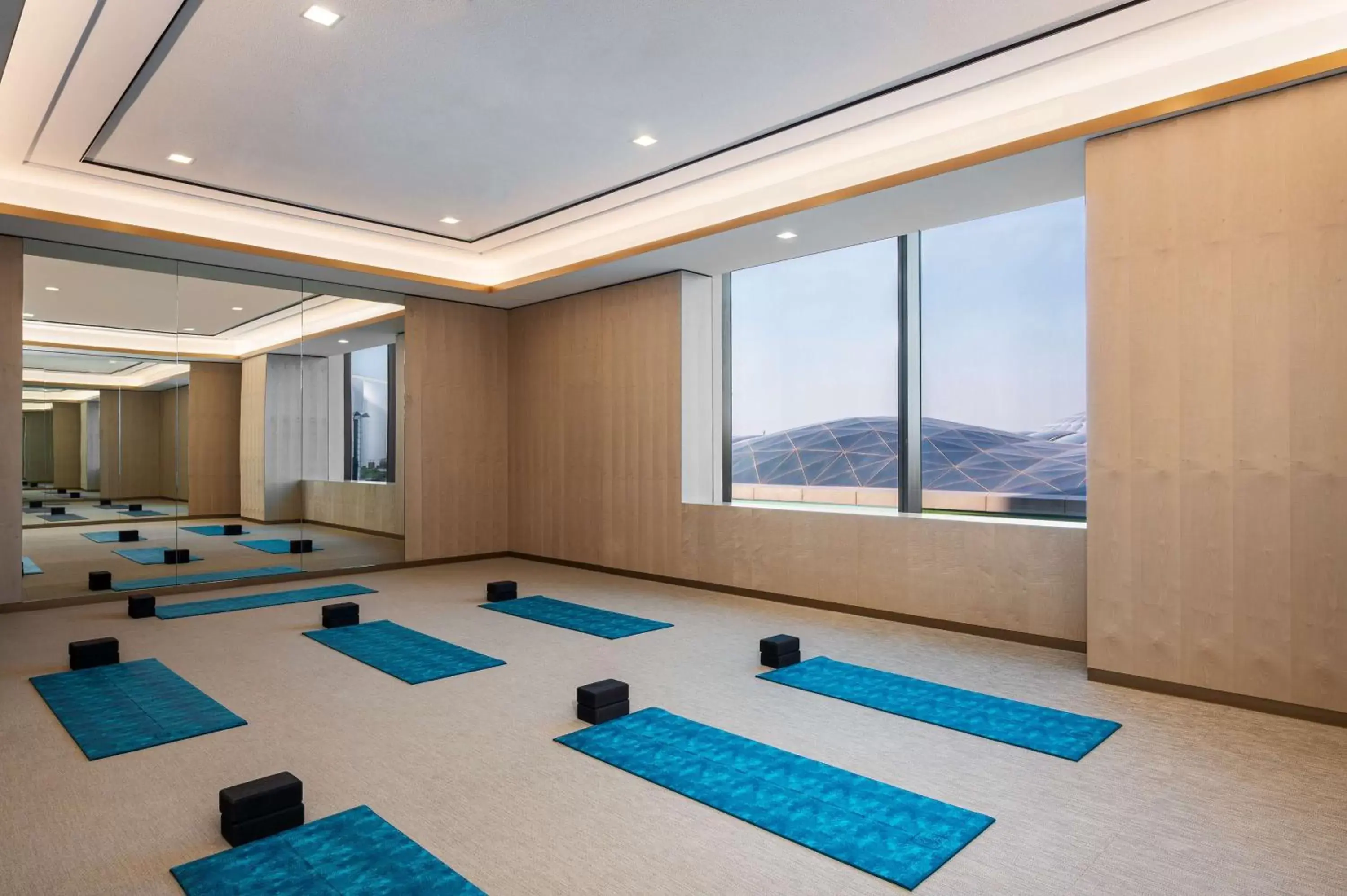 Fitness centre/facilities in Waldorf Astoria Kuwait