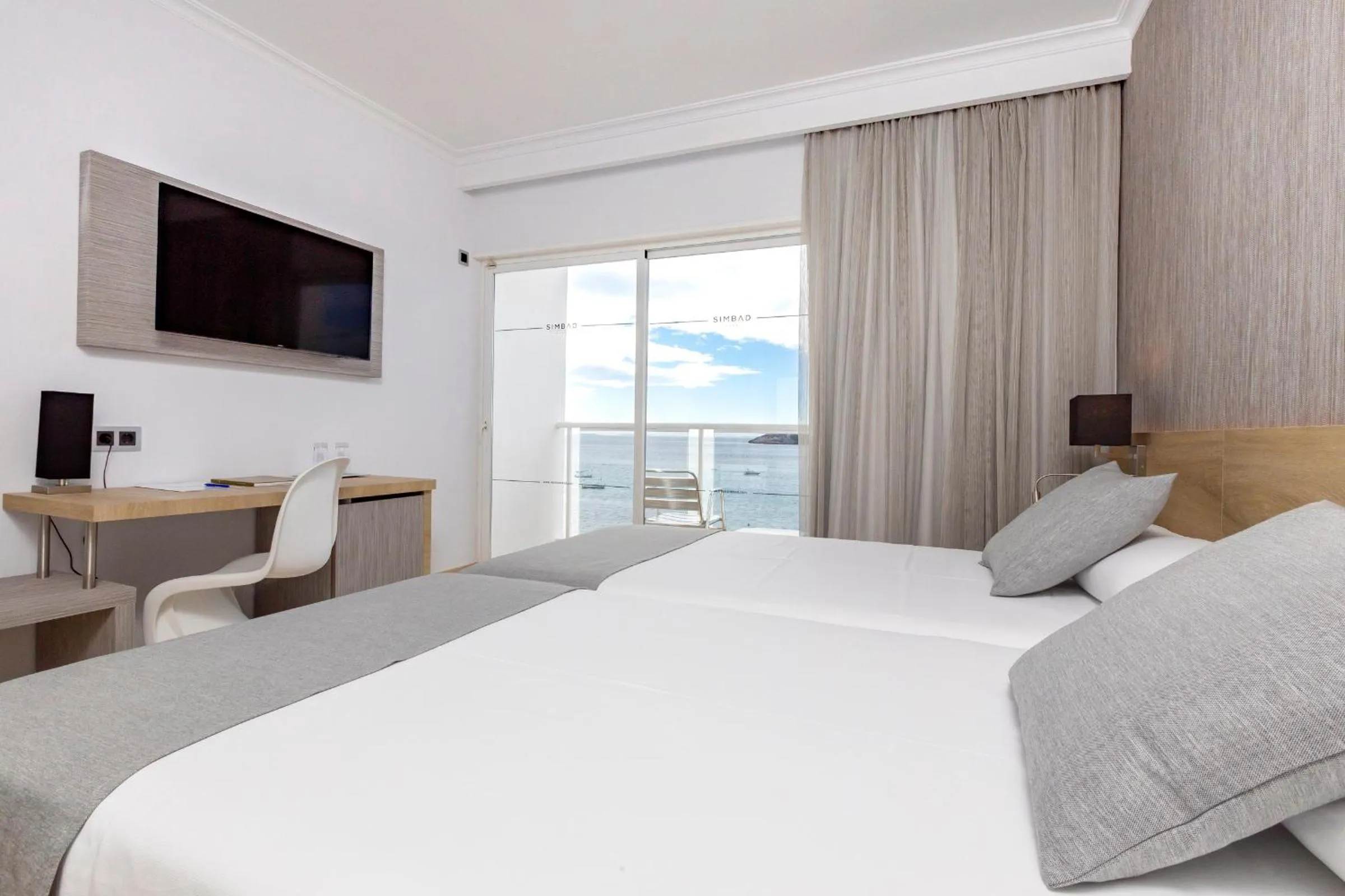 Bed in Hotel Simbad Ibiza