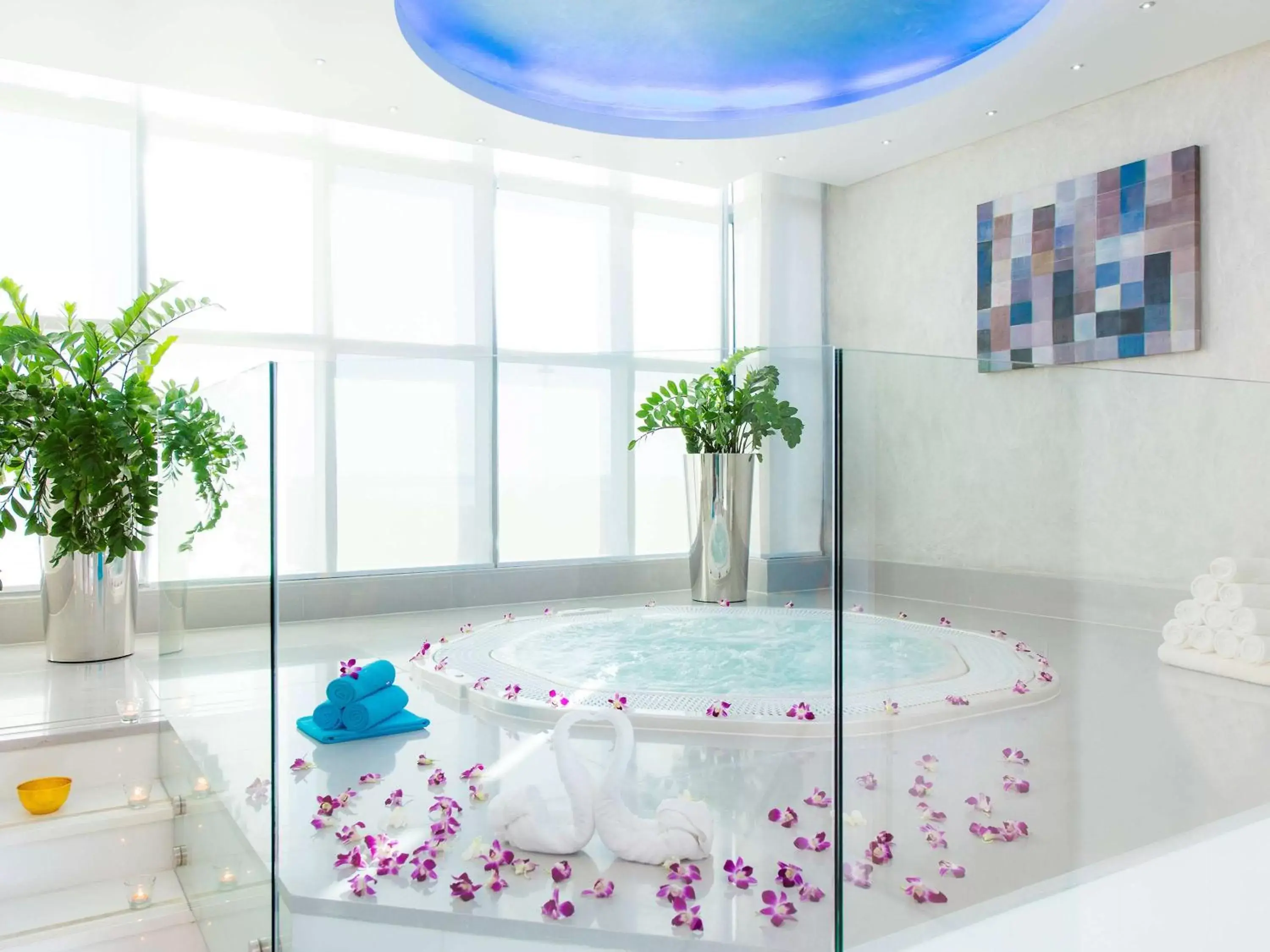Spa and wellness centre/facilities in Novotel Abu Dhabi Gate