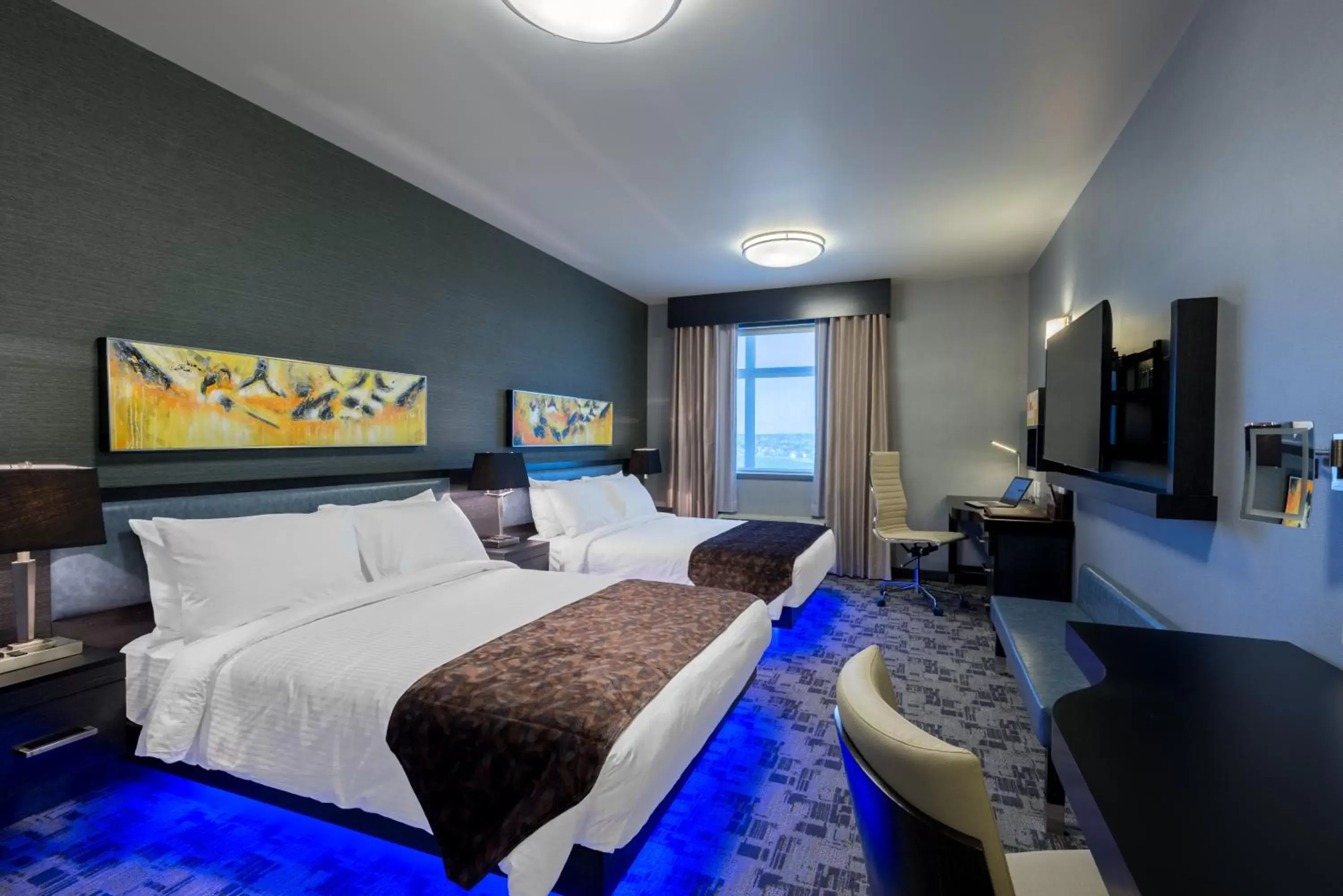 Day, Bed in Applause Hotel Calgary Airport by CLIQUE Day, Bed in Applause Hotel Calgary Airport by CLIQUE