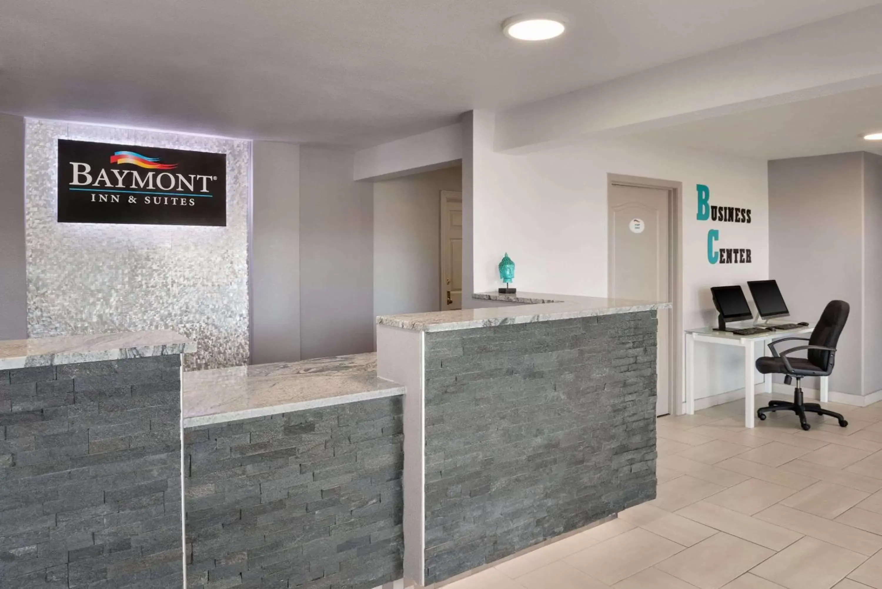 Lobby or reception in Baymont by Wyndham Des Moines North Lobby or reception in Baymont by Wyndham Des Moines North