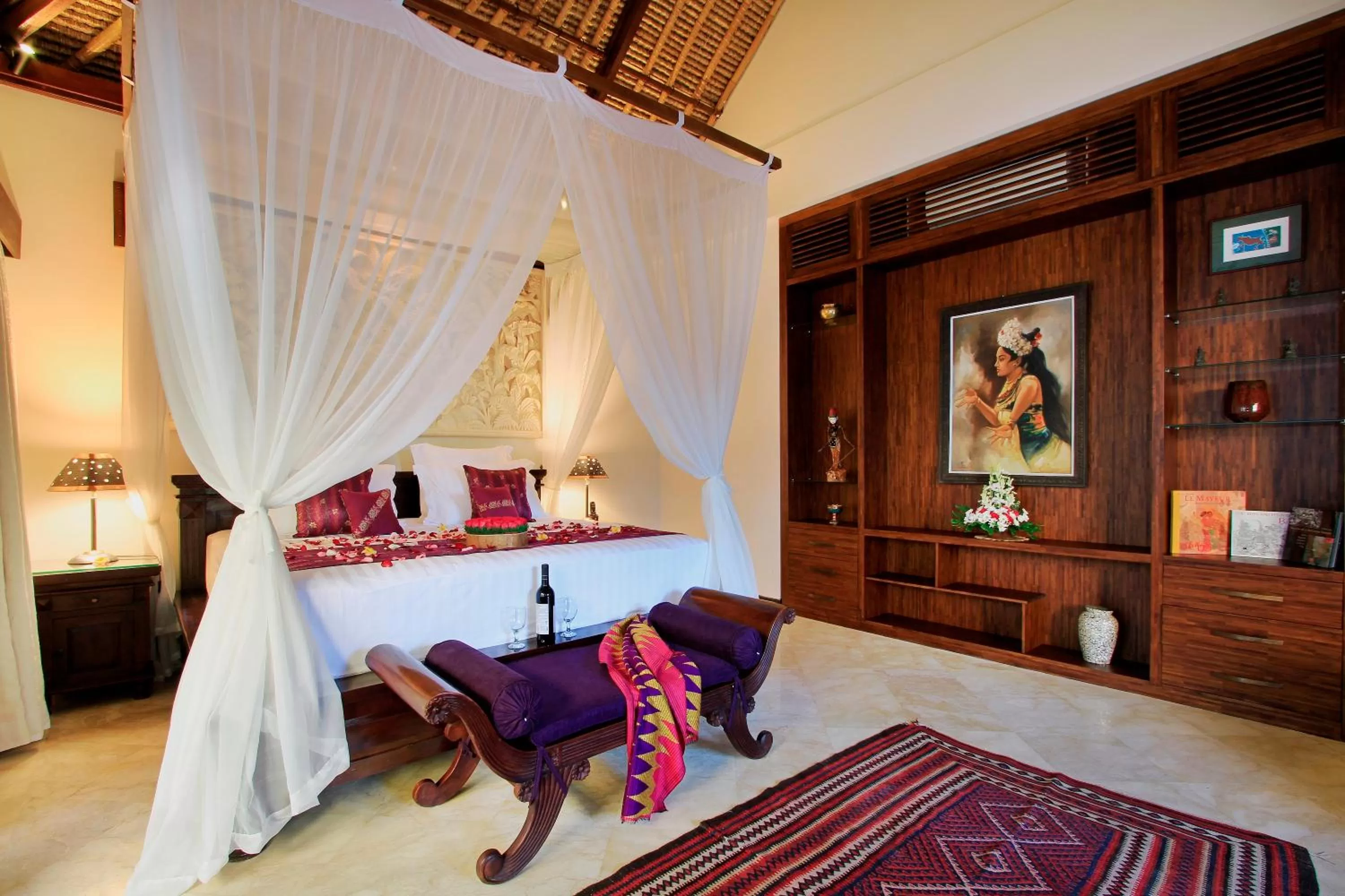 Natural landscape, Bed in Manzelejepun Villa & Pavilion