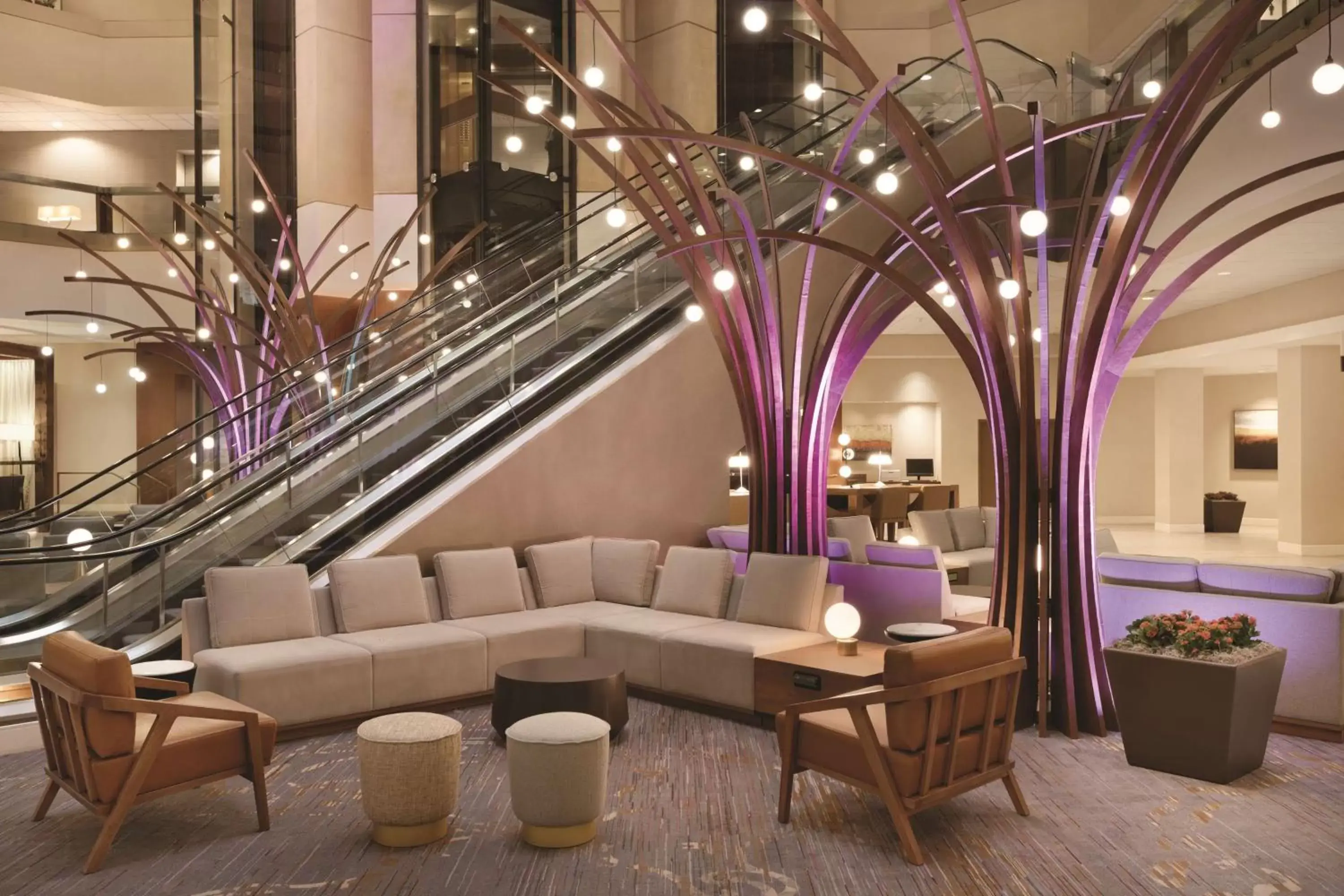 Lobby or reception in Hyatt Regency Louisville Lobby or reception in Hyatt Regency Louisville