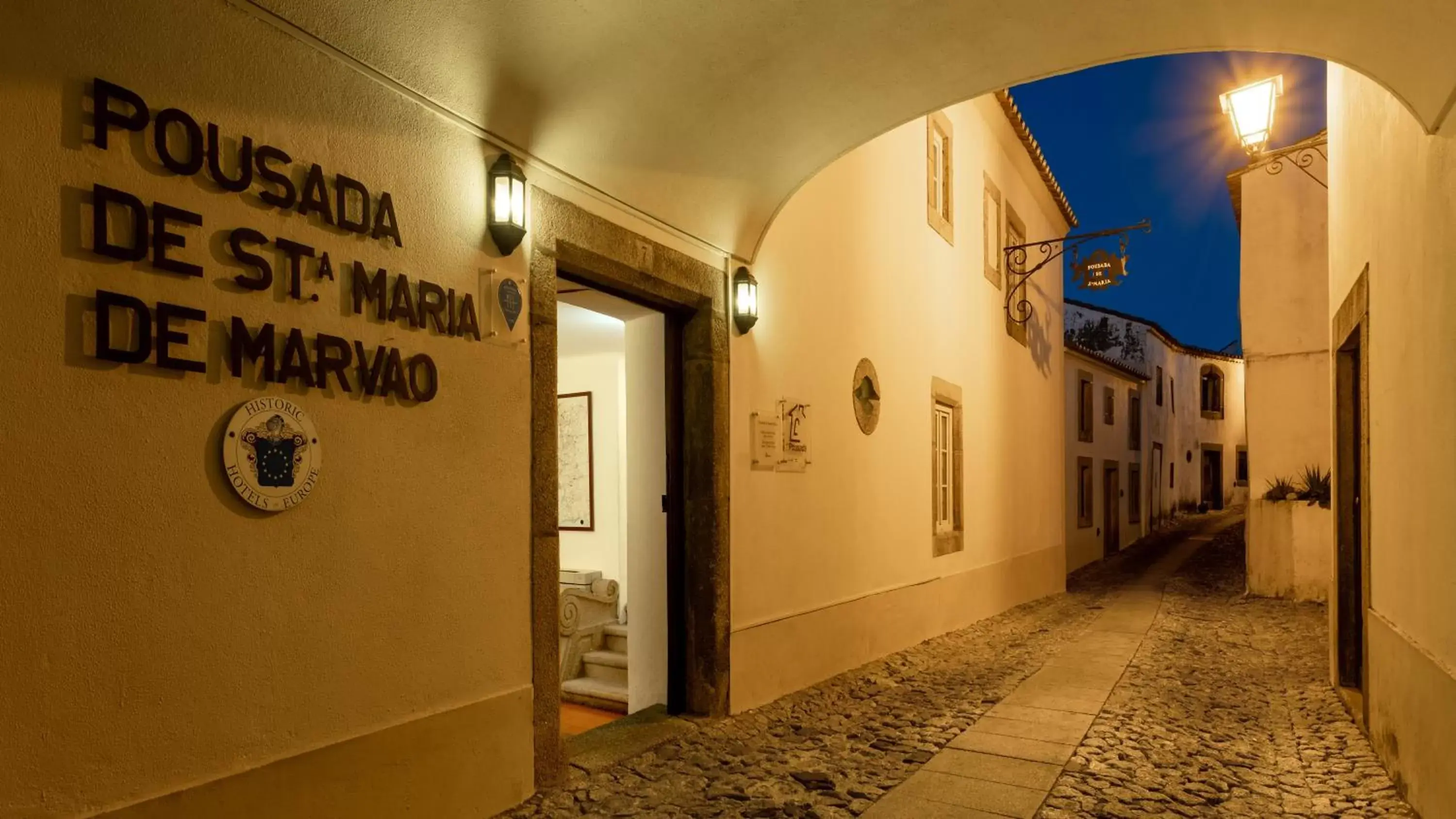 Facade/entrance in Pousada de Marvao Facade/entrance in Pousada de Marvao