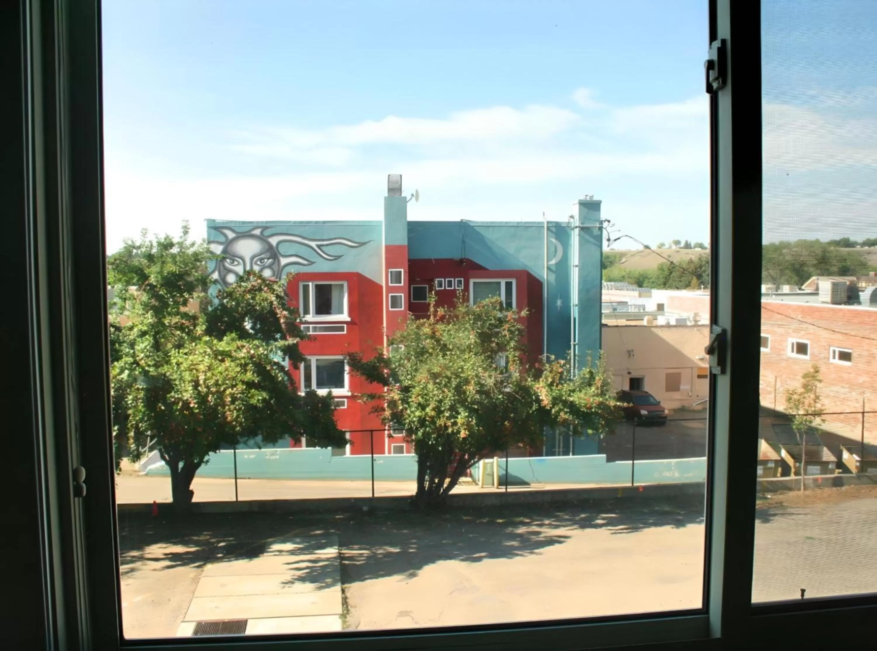 City view in The Medicine Hat Villa