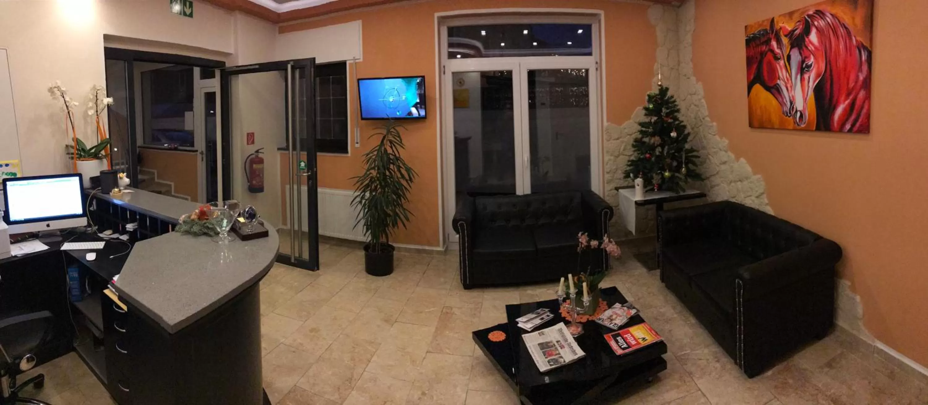 Lobby or reception in Hotel Sophia