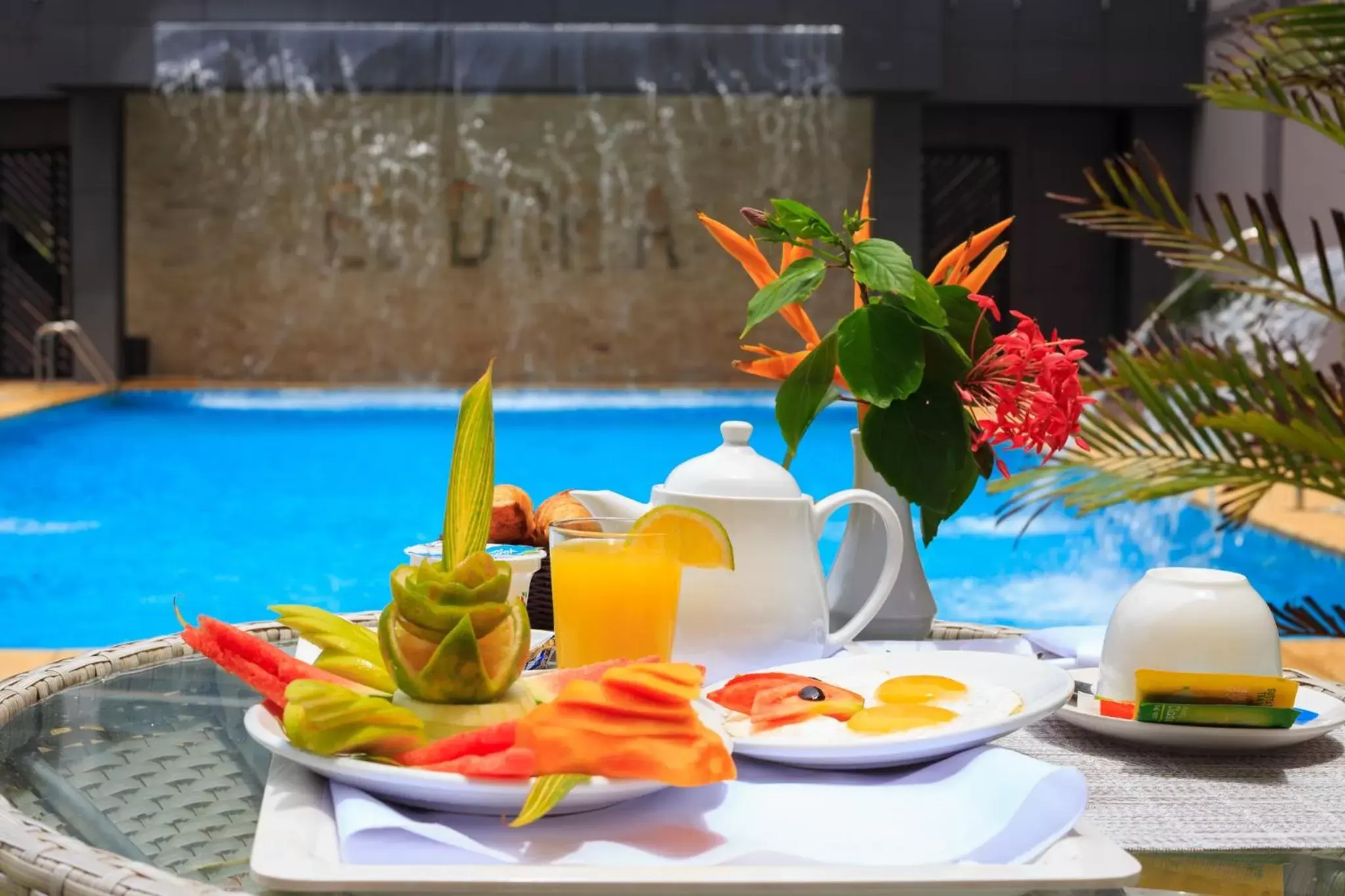 Swimming pool in El Doria Hotel Swimming pool in El Doria Hotel