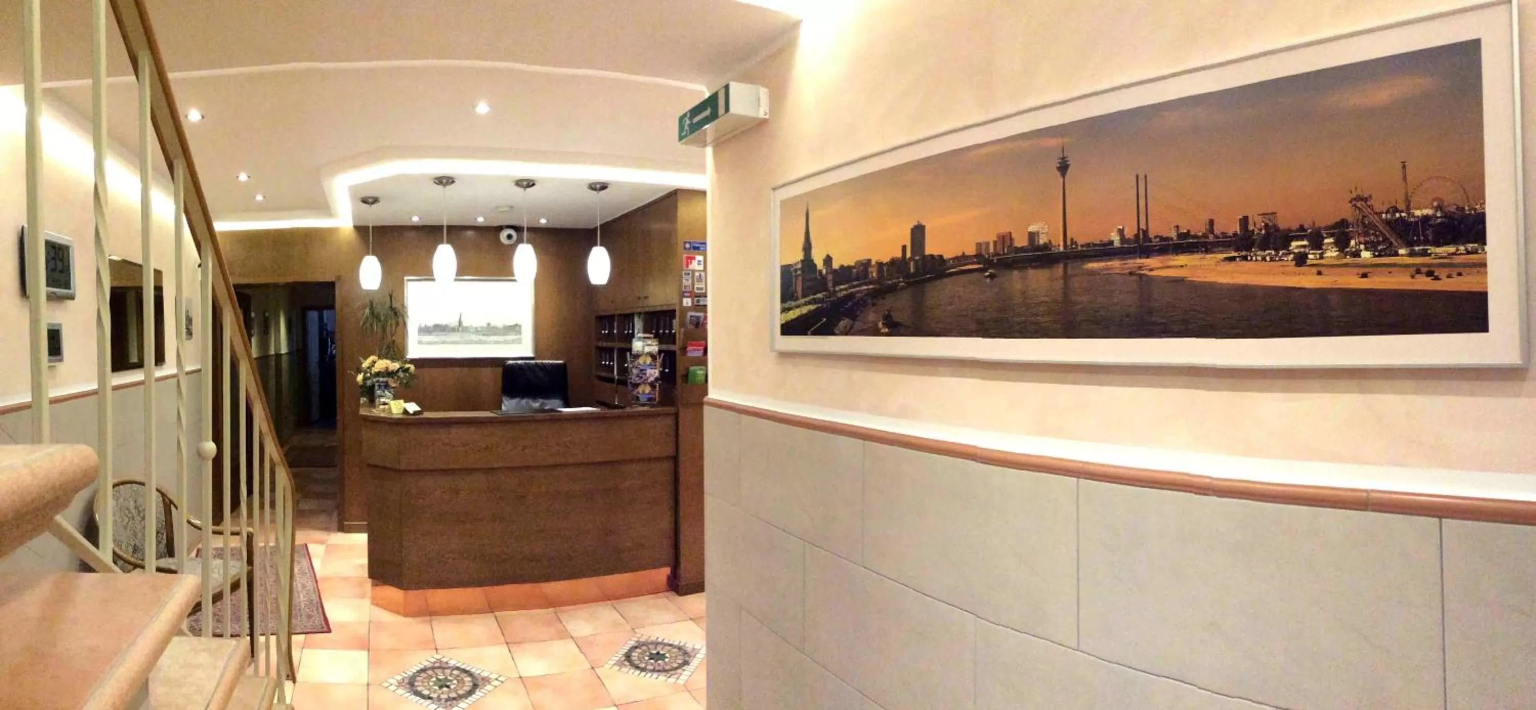 Lobby or reception in Hotel Wurms