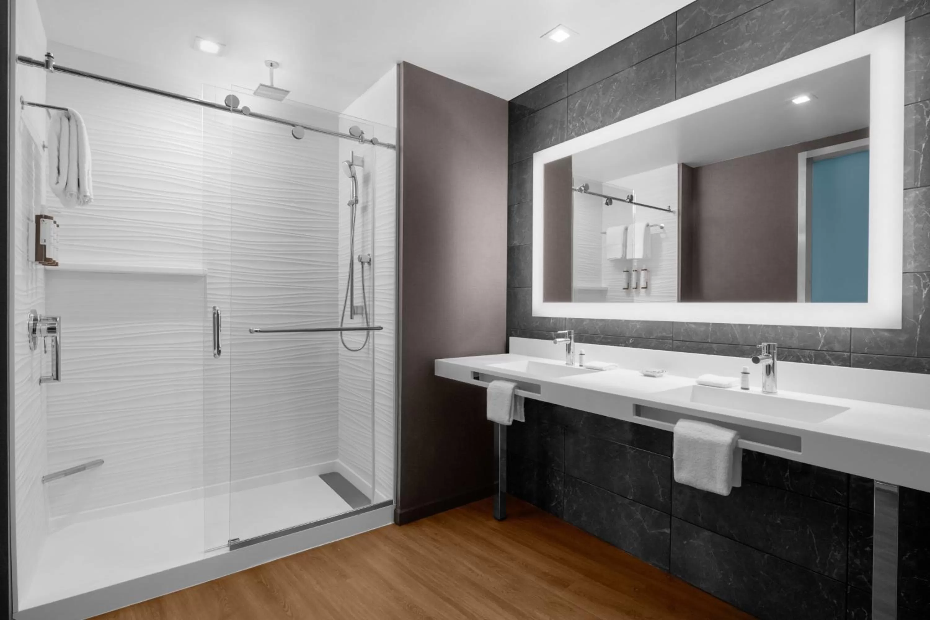 Bathroom in AC Hotel by Marriott Vancouver Waterfront