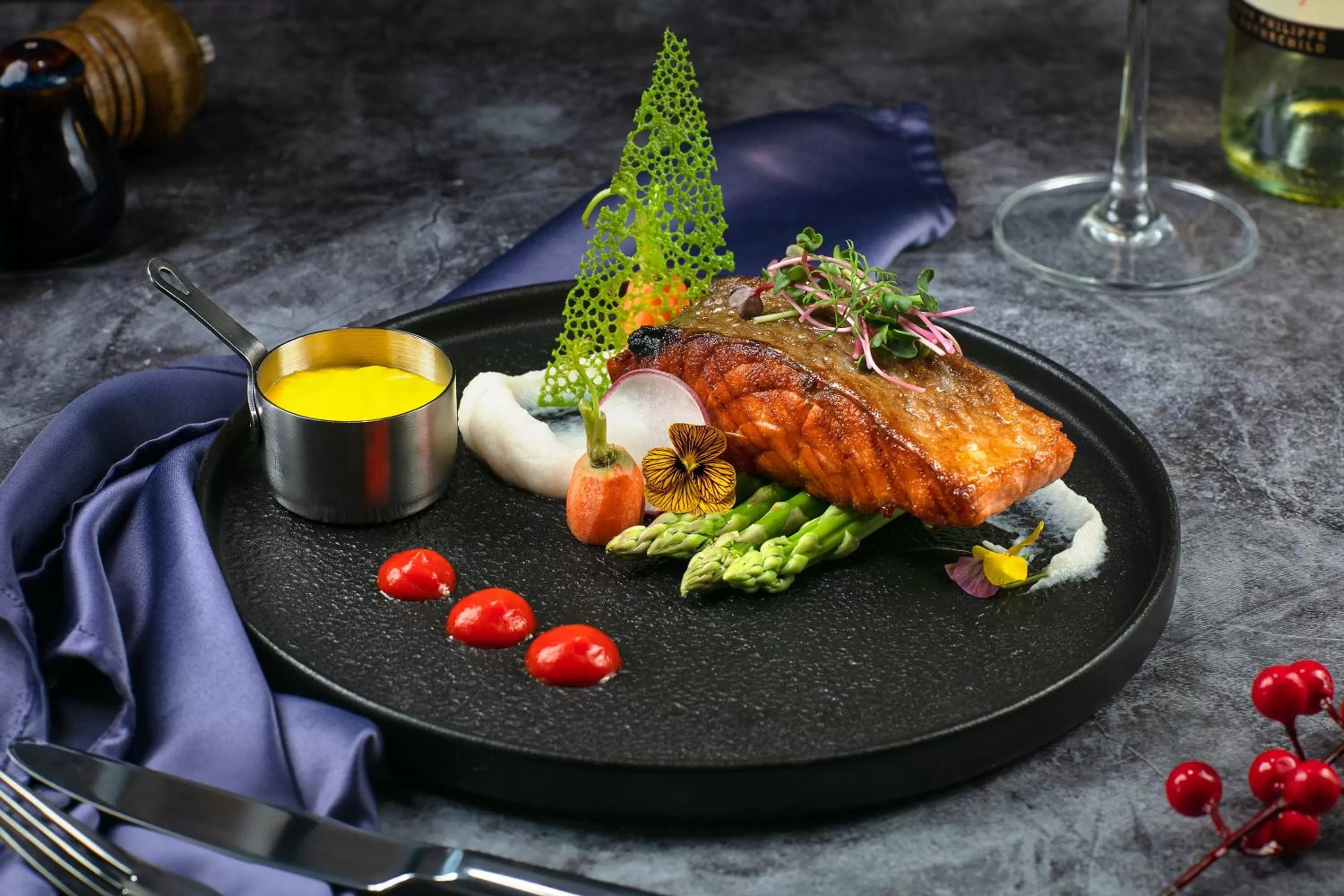 Restaurant/places to eat in San Grand Hotel & Spa