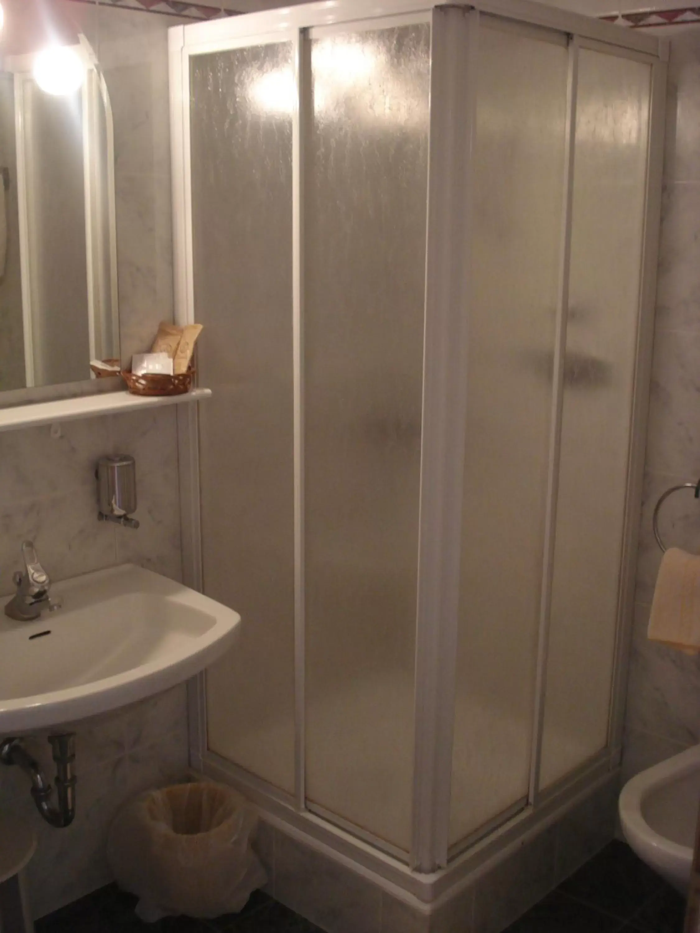 Shower, Bathroom in Sporthotel Rasen