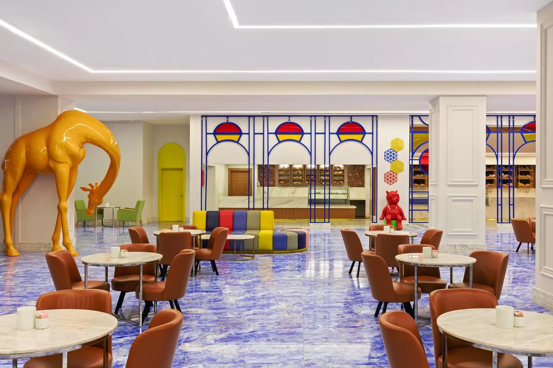 Lounge or bar in Neverland City Hurghada - Pickalbatros