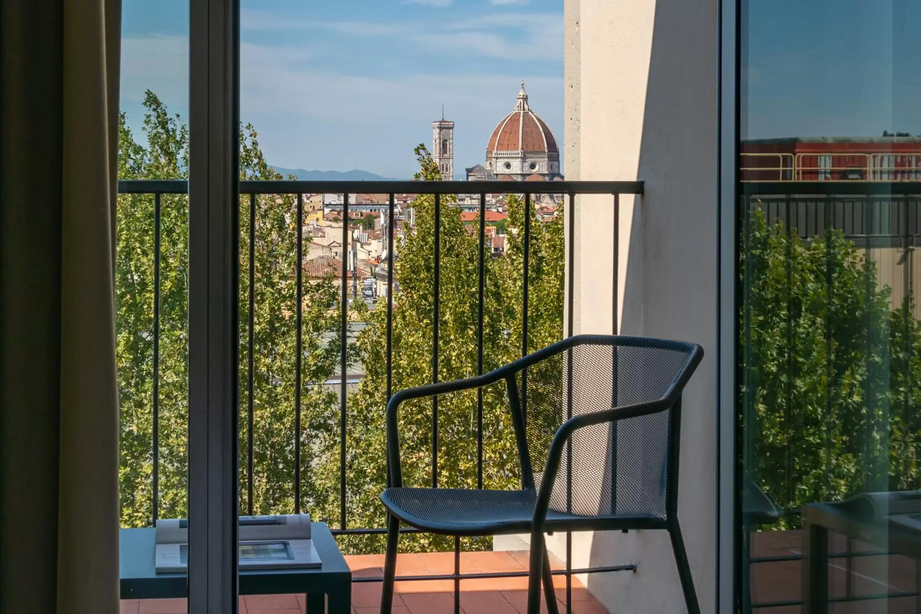 Bedroom, Balcony/Terrace in B&B Hotel Firenze City Center