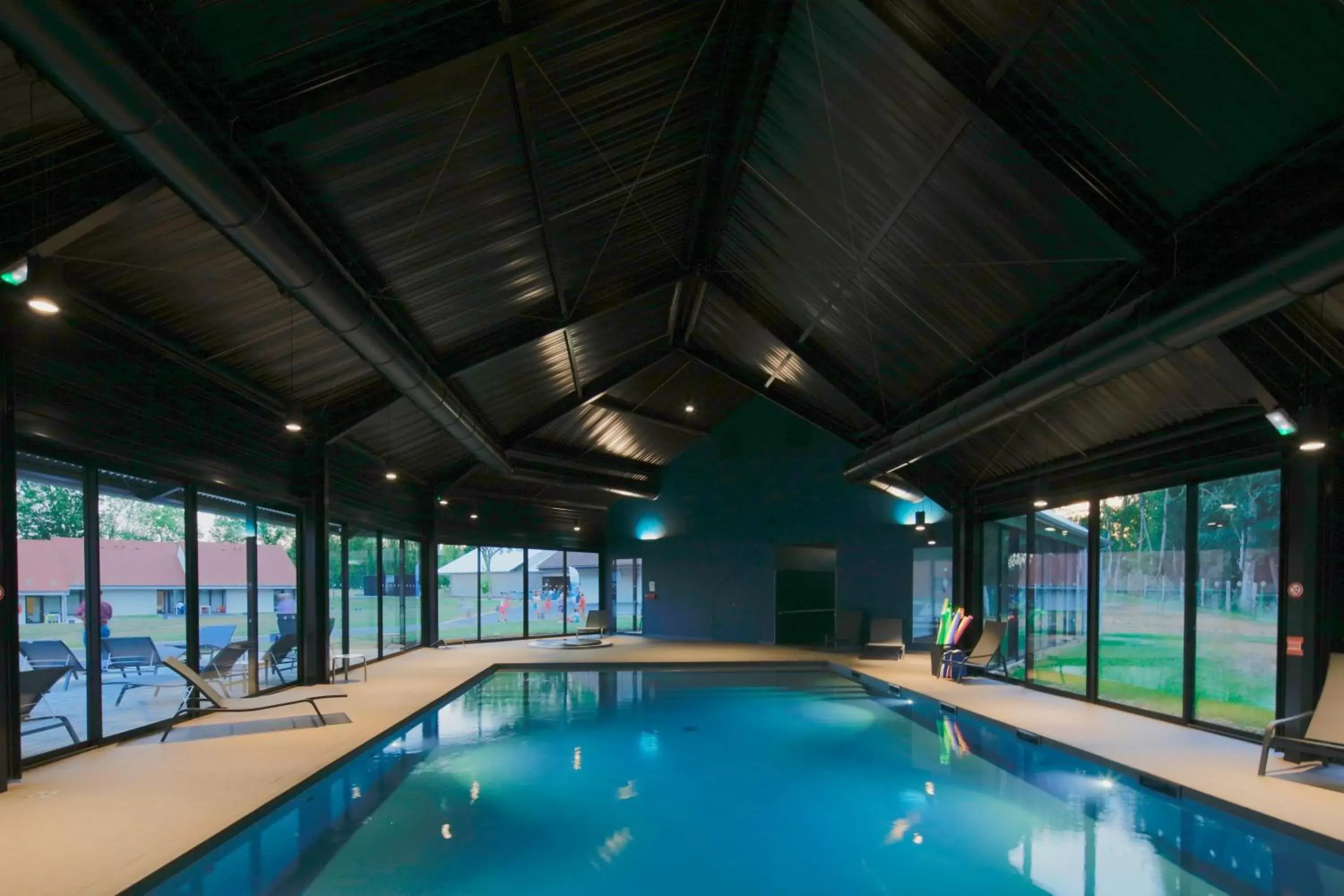 Sauna, Swimming Pool in Hôtel Lac d'Orient