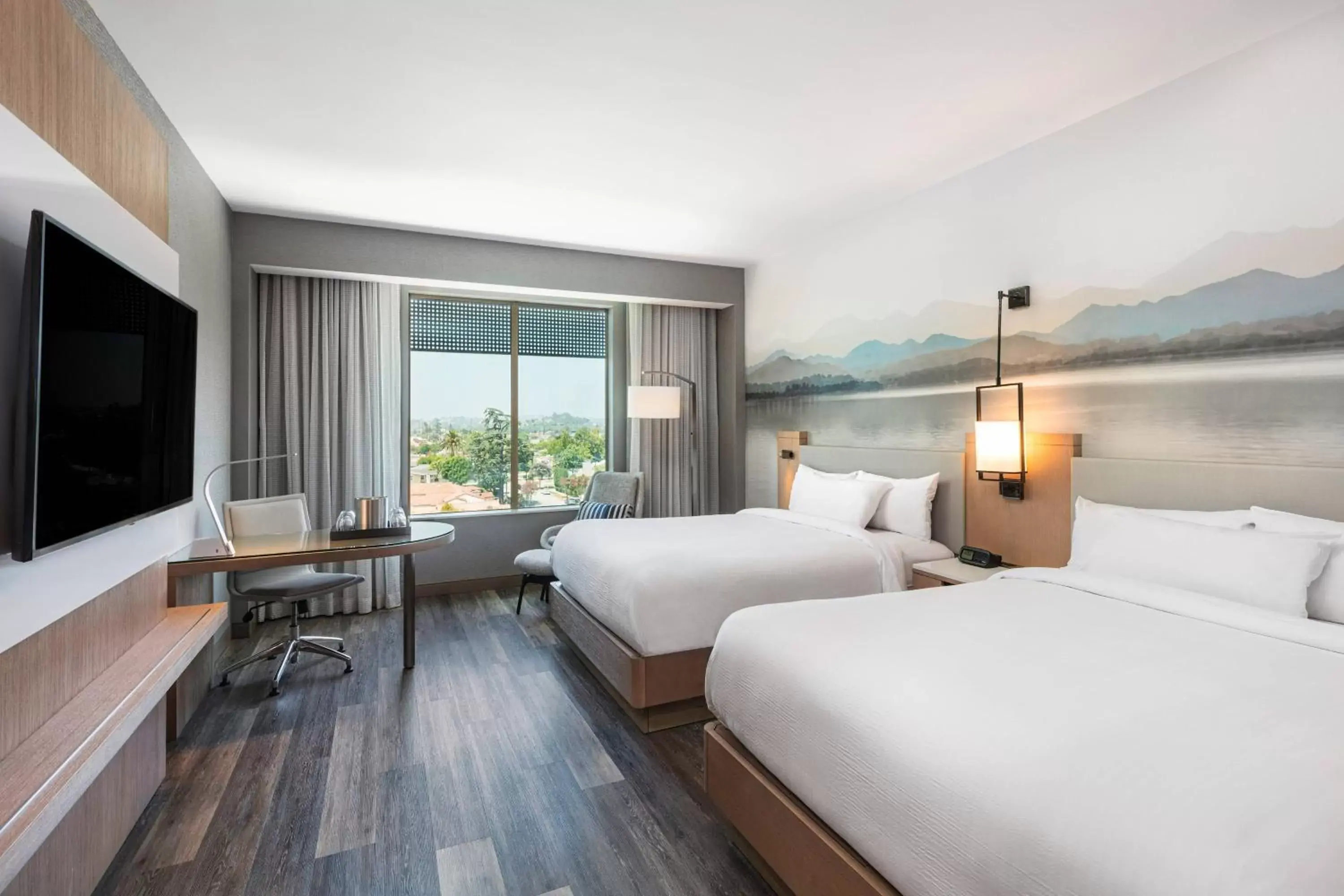 One-Bedroom Queen Suite with Sofa Bed - Hearing Accessible in Courtyard by Marriott Los Angeles Monterey Park One-Bedroom Queen Suite with Sofa Bed - Hearing Accessible in Courtyard by Marriott Los Angeles Monterey Park