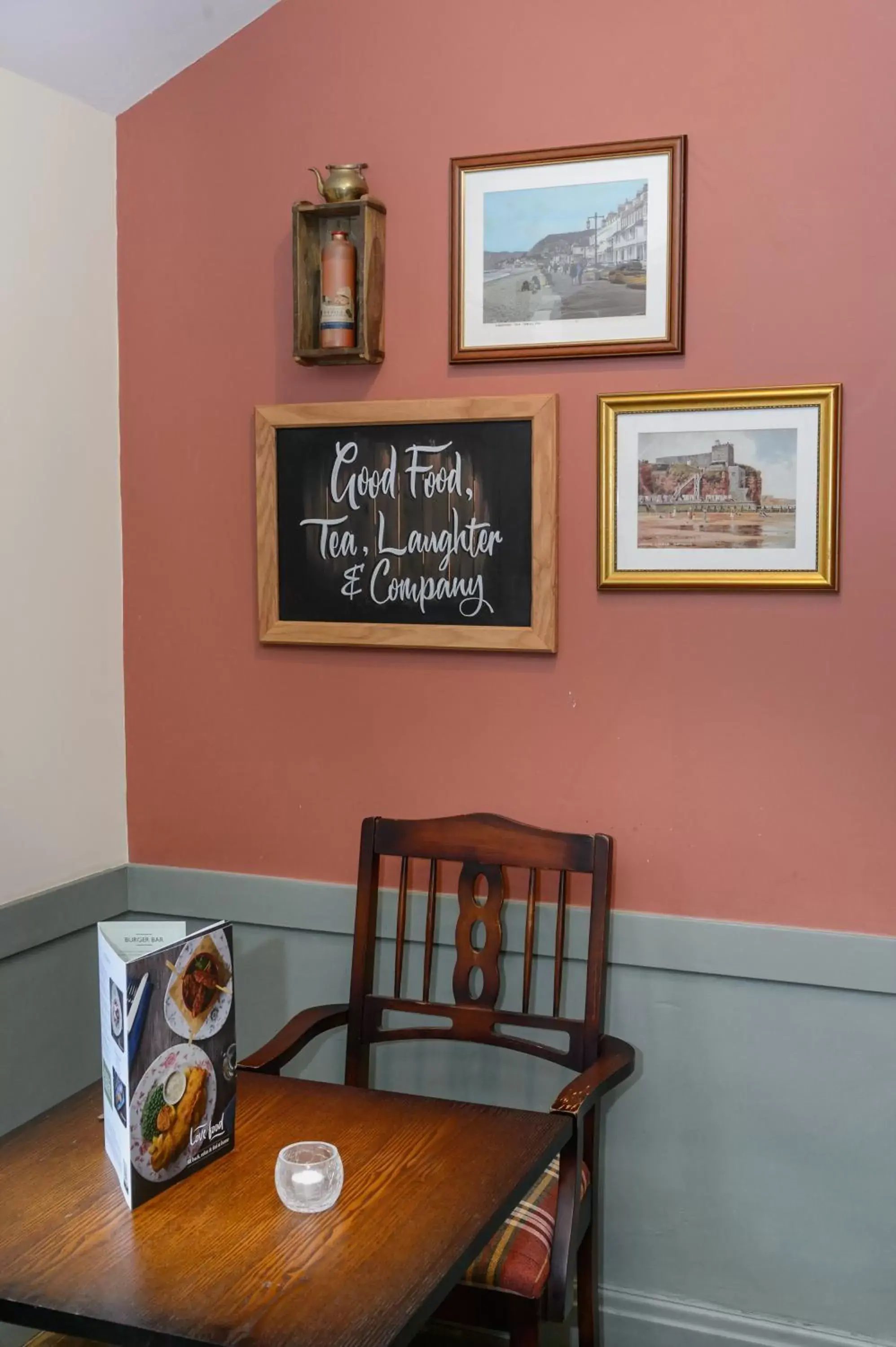 Dining area in Balfour Arms