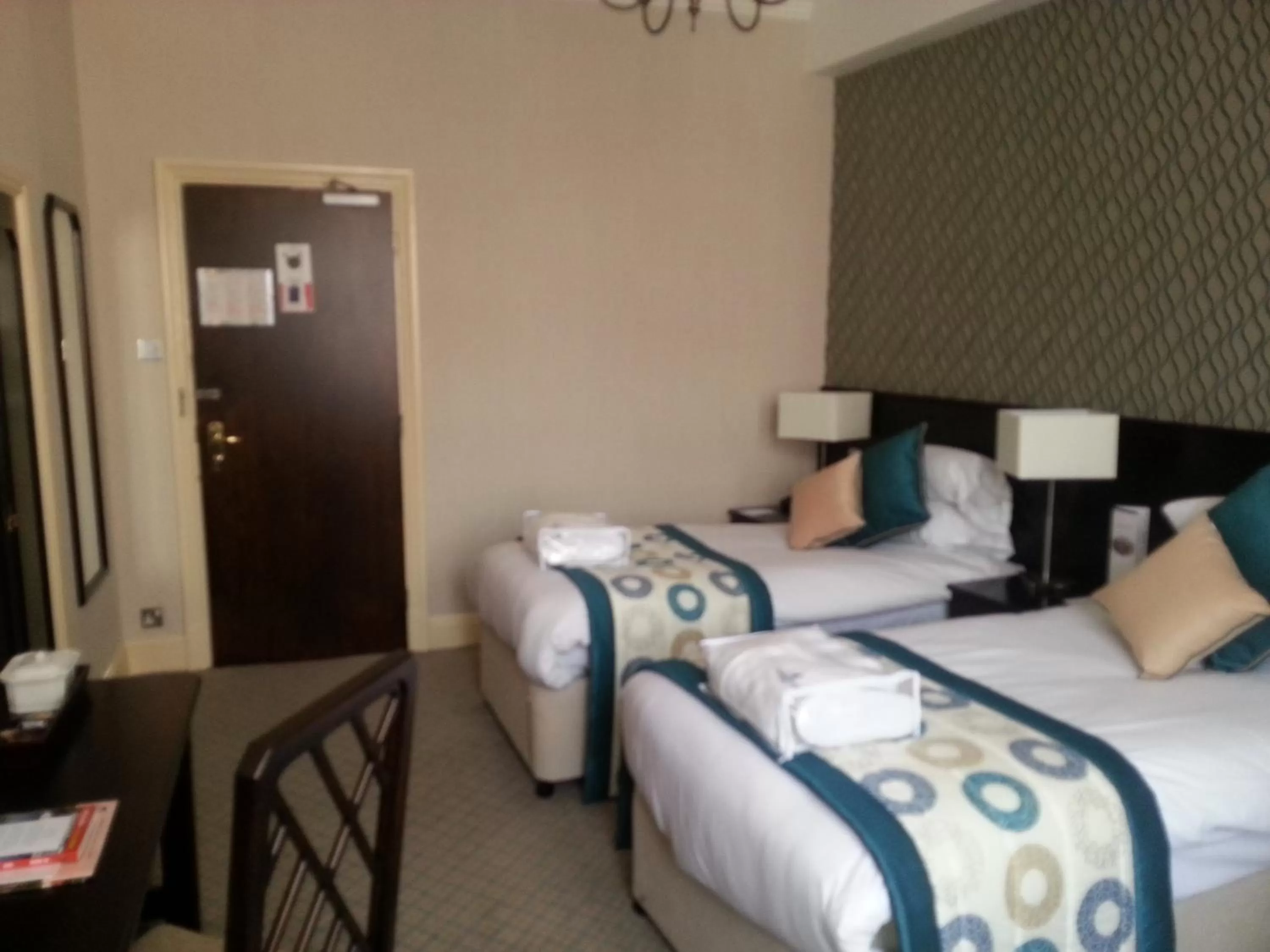 Bed in Crown & Mitre Hotel